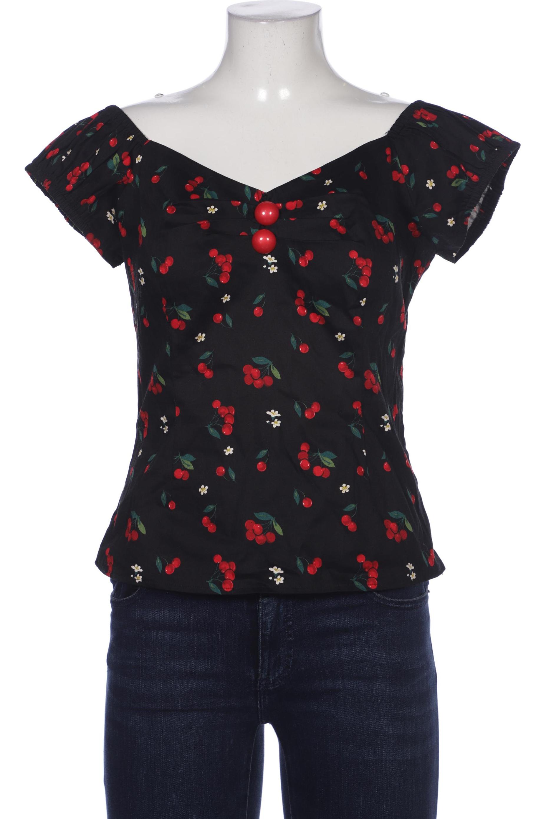

Collectif Damen Bluse, schwarz, Gr. 40
