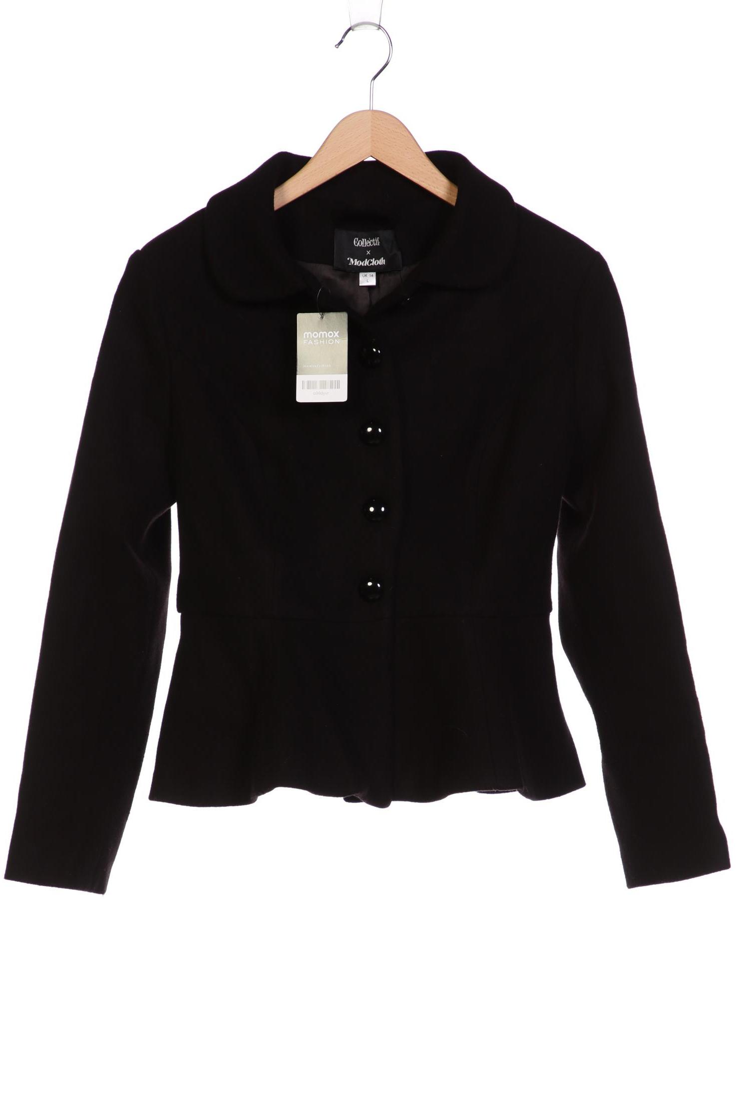 

Collectif Damen Jacke, schwarz, Gr. 14