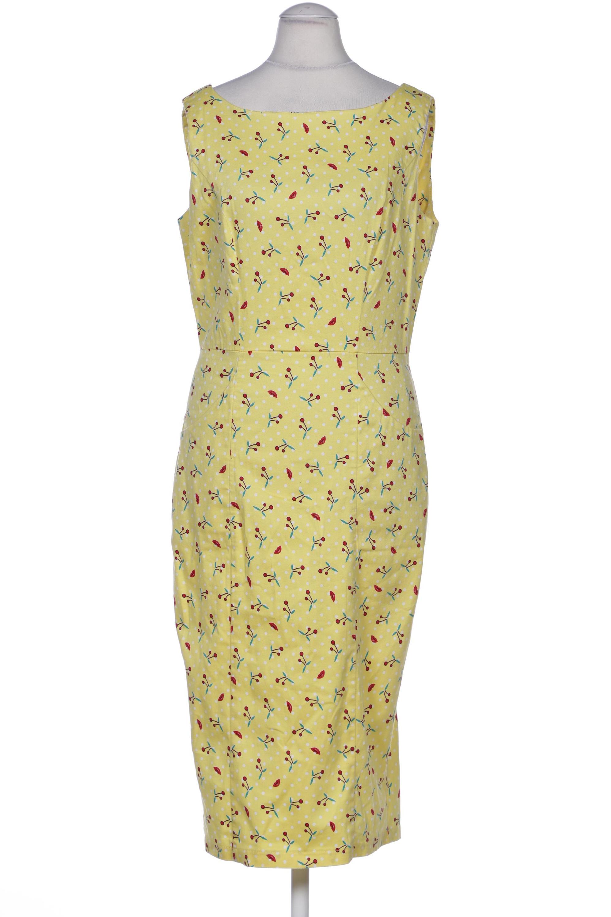 

Collectif Damen Kleid, gelb, Gr. 38