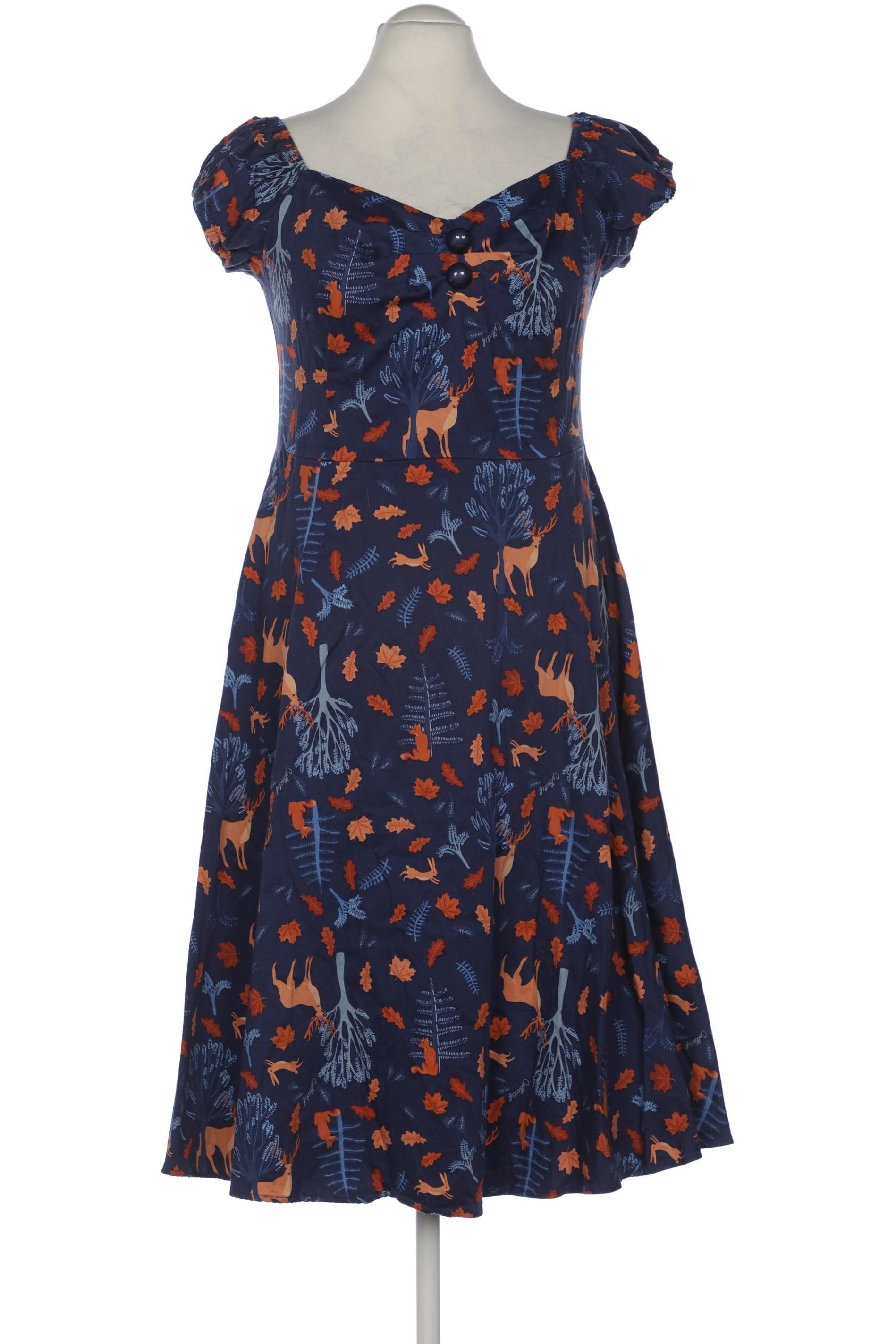 

Collectif Damen Kleid, marineblau, Gr. 44