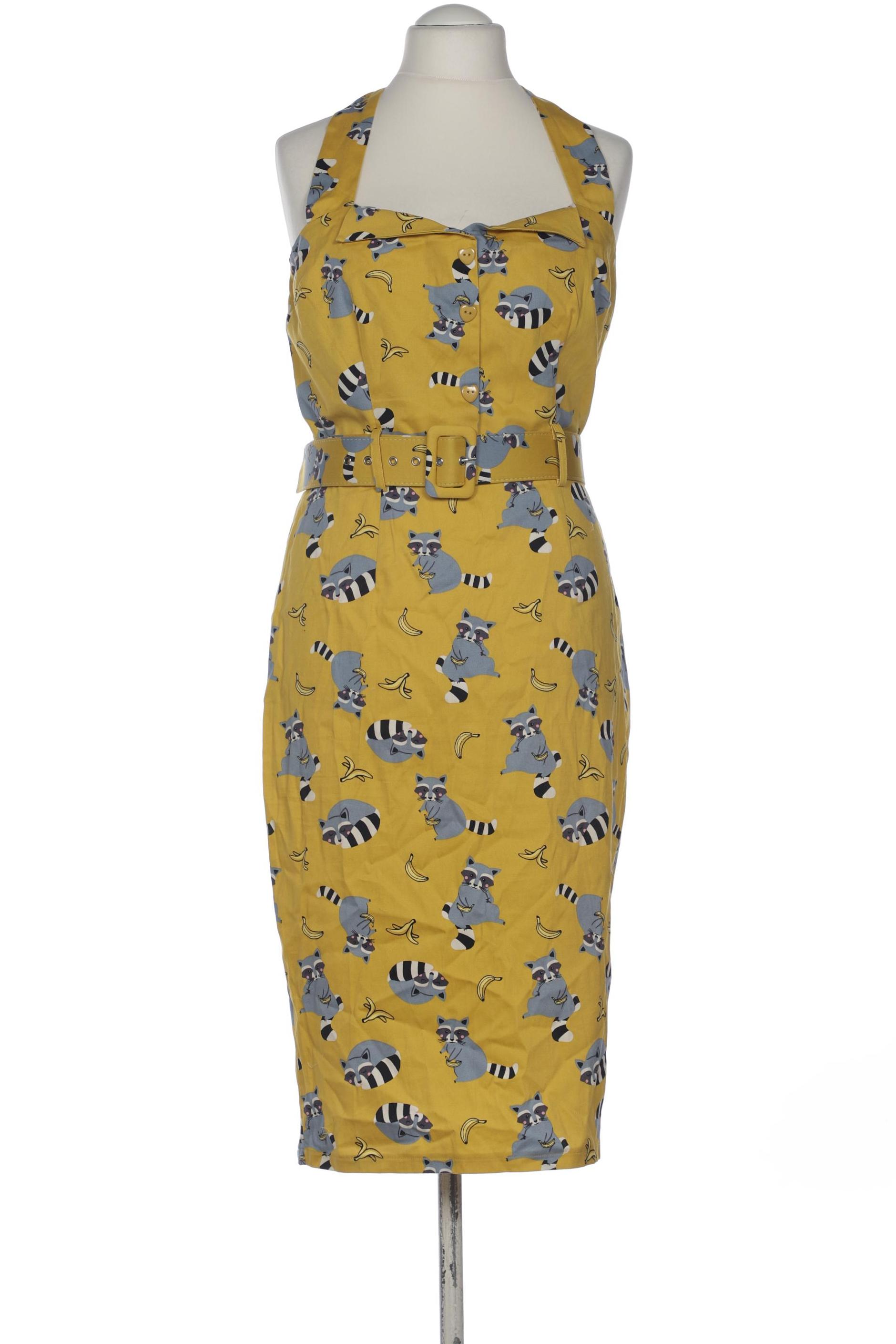 

Collectif Damen Kleid, gelb, Gr. 44