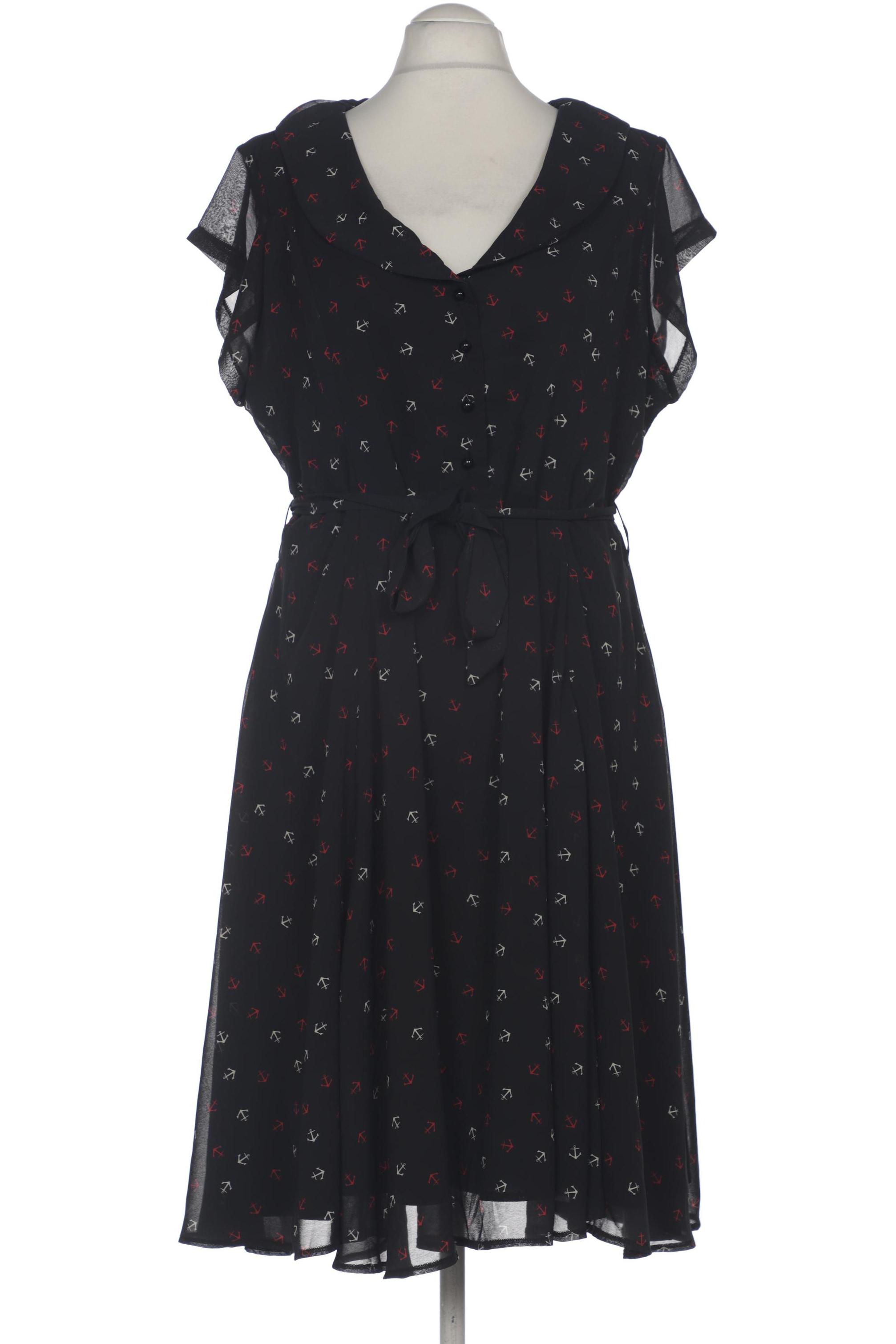 

Collectif Damen Kleid, schwarz, Gr. 52