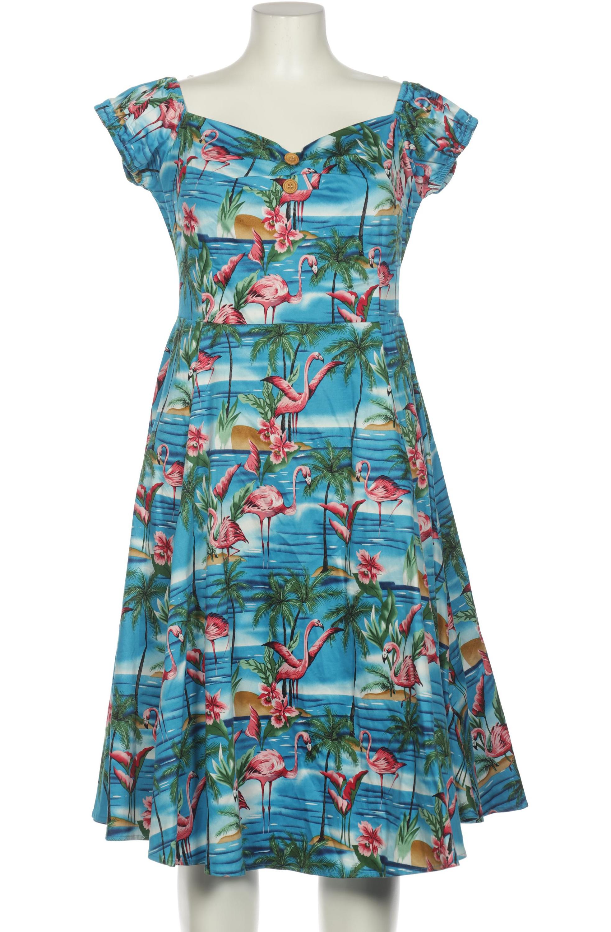 

Collectif Damen Kleid, blau, Gr. 42