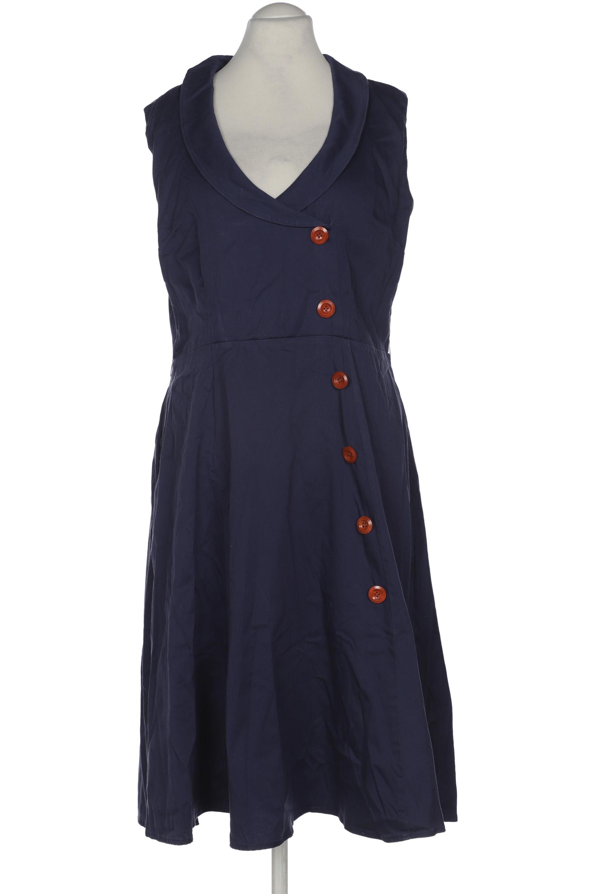 

Collectif Damen Kleid, marineblau, Gr. 44