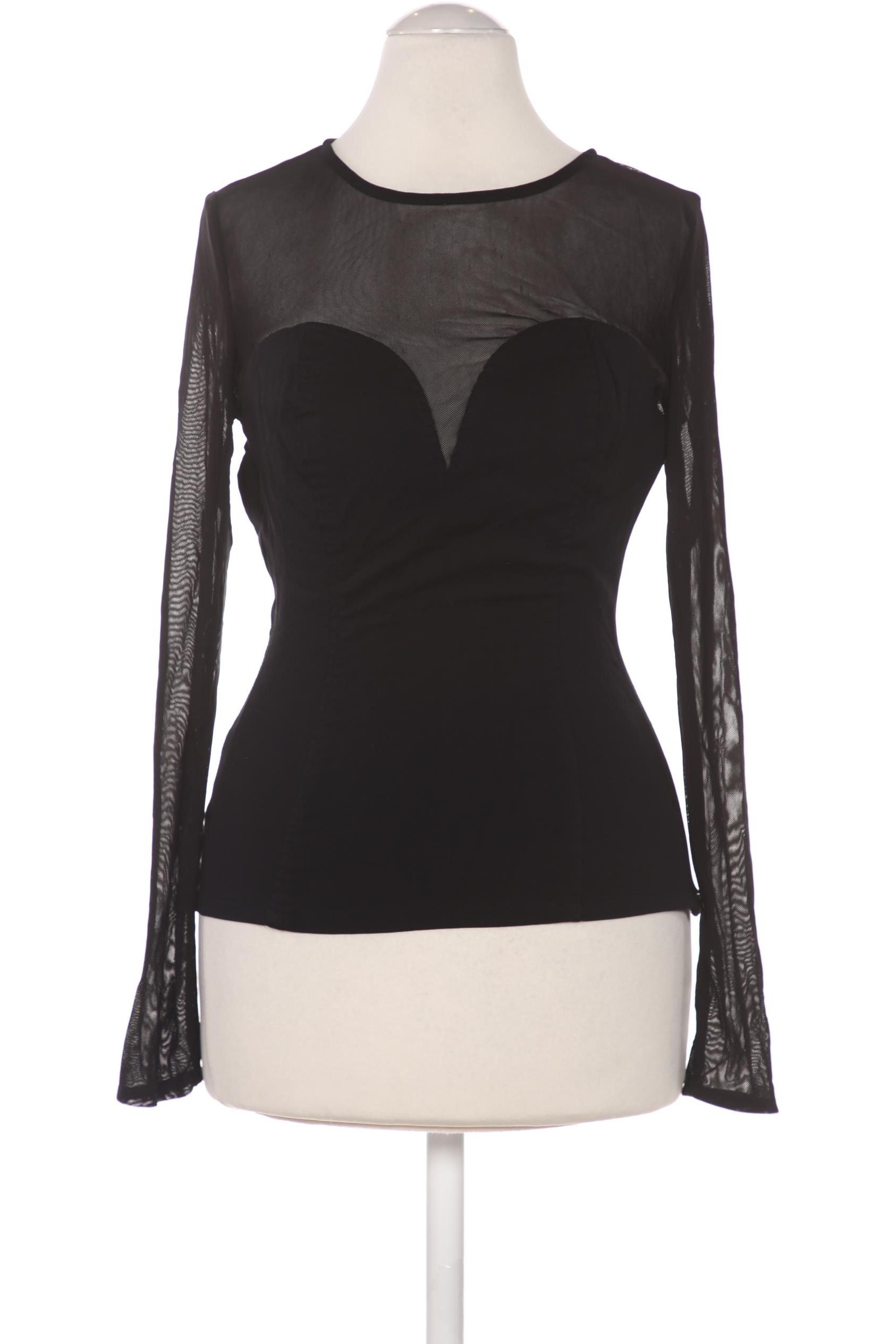 

Collectif Damen Langarmshirt, schwarz, Gr. 40