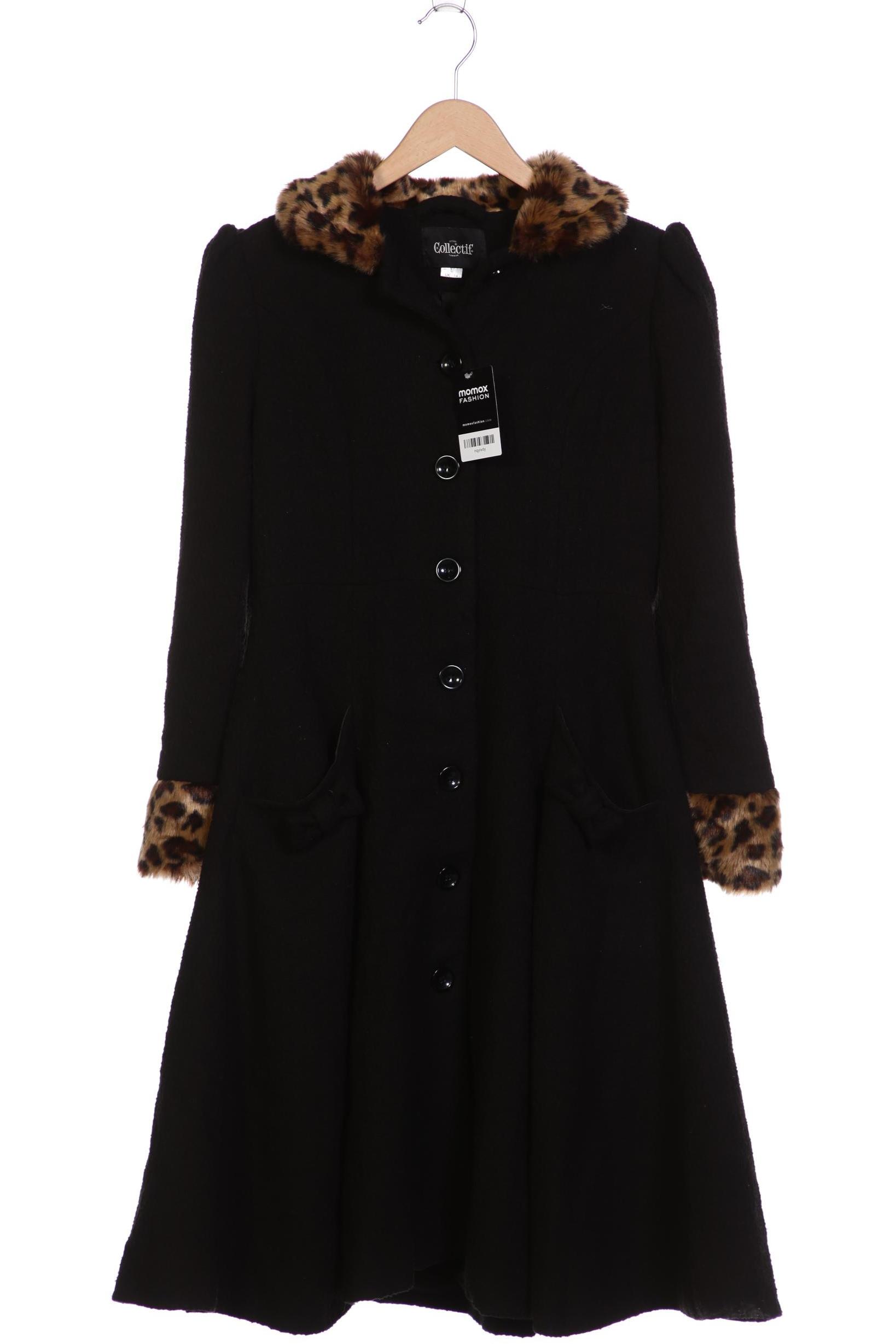 

Collectif Damen Mantel, schwarz