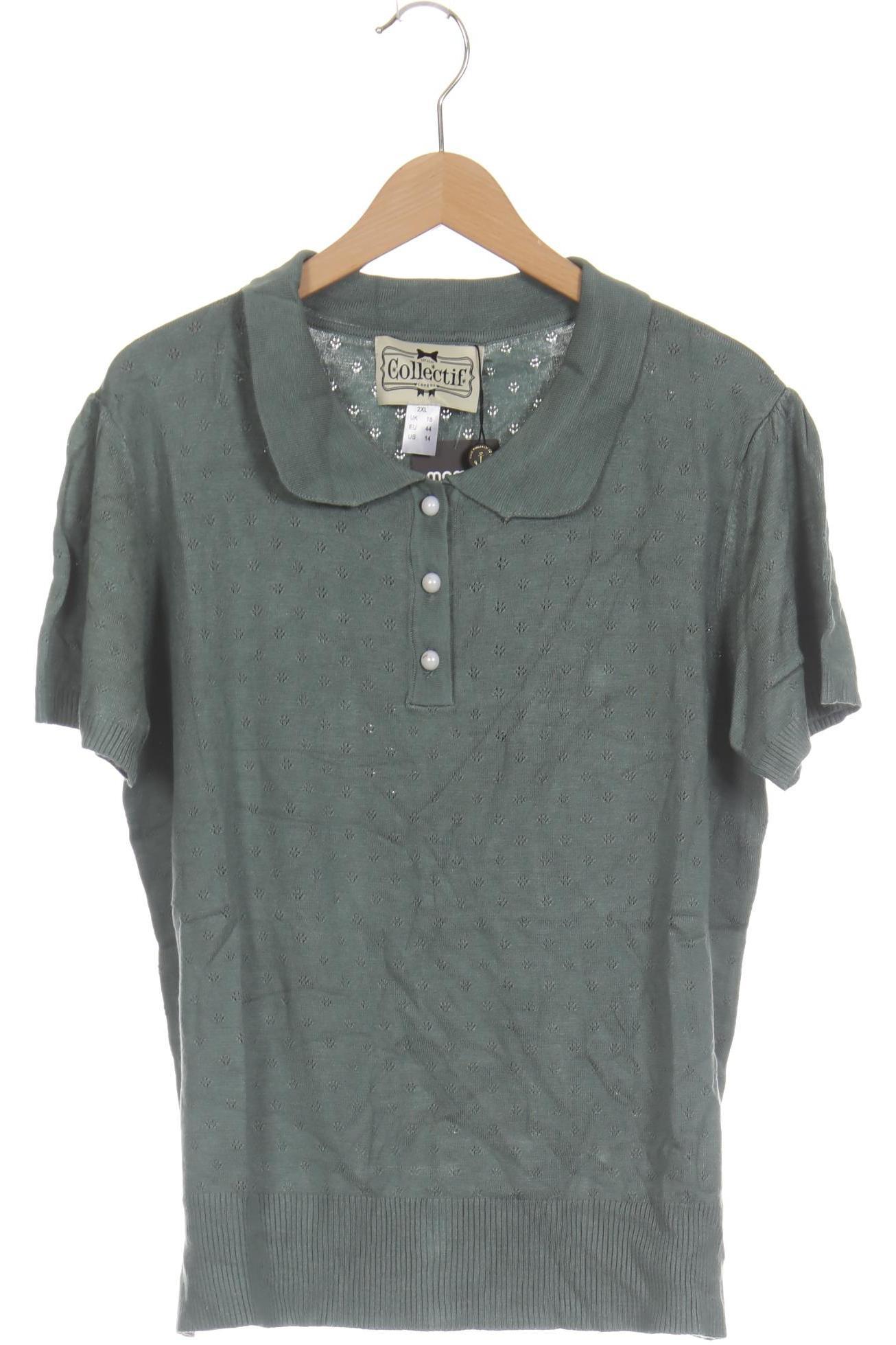 

Collectif Damen Poloshirt, grün, Gr. 44