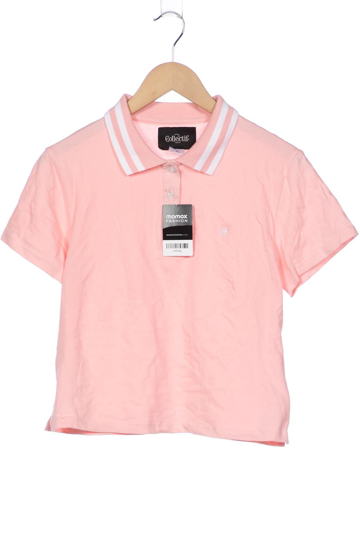 

Collectif Damen Poloshirt, pink