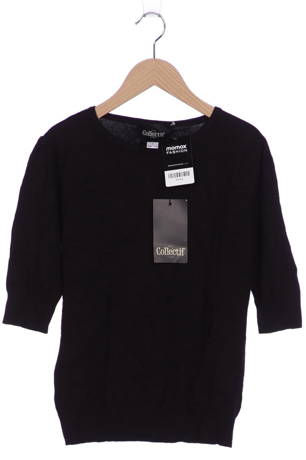 

Collectif Damen Pullover, schwarz, Gr. 40