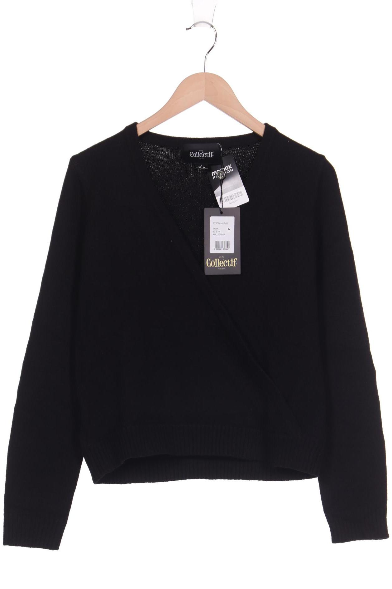 

Collectif Damen Pullover, schwarz