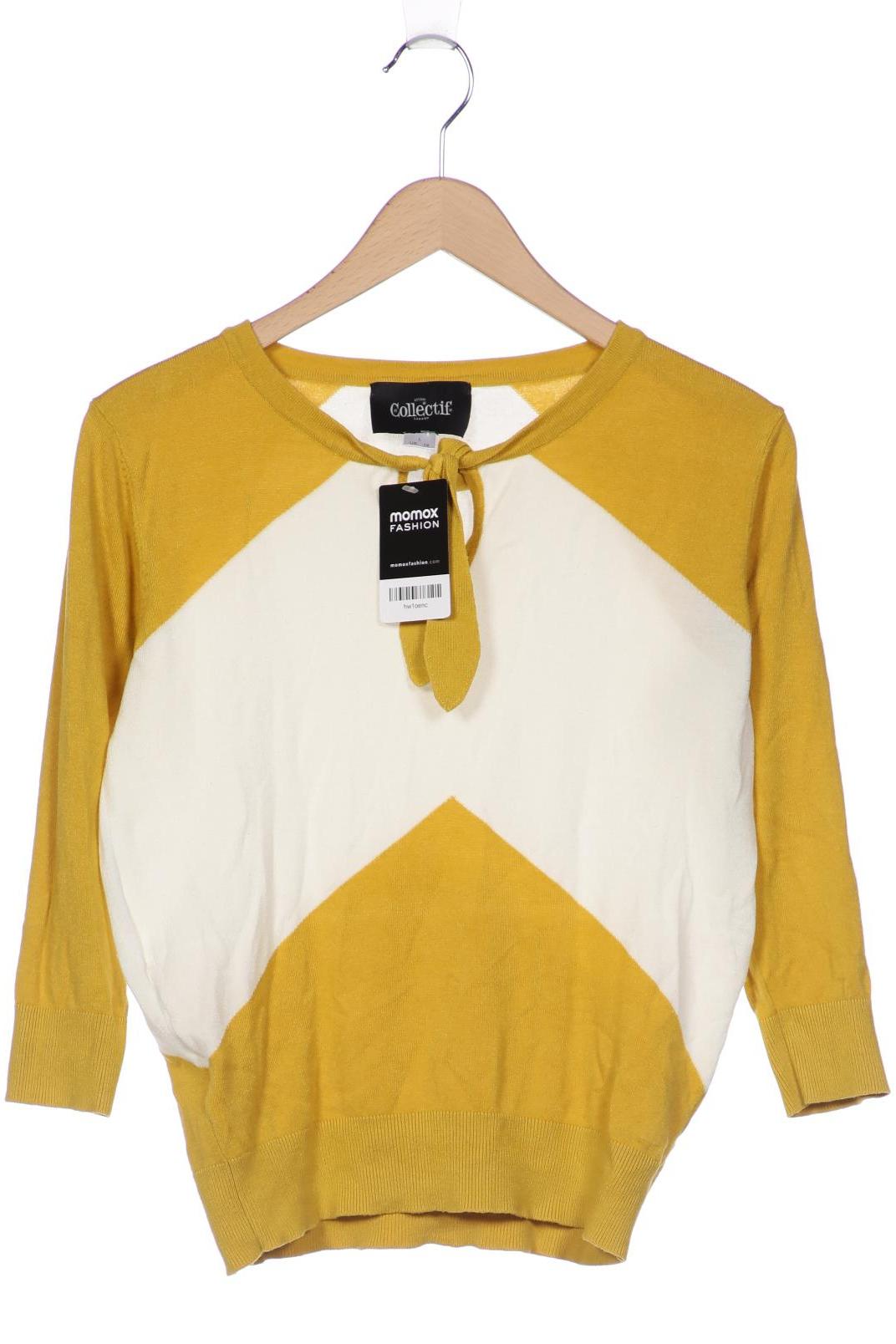 

Collectif Damen Pullover, gelb