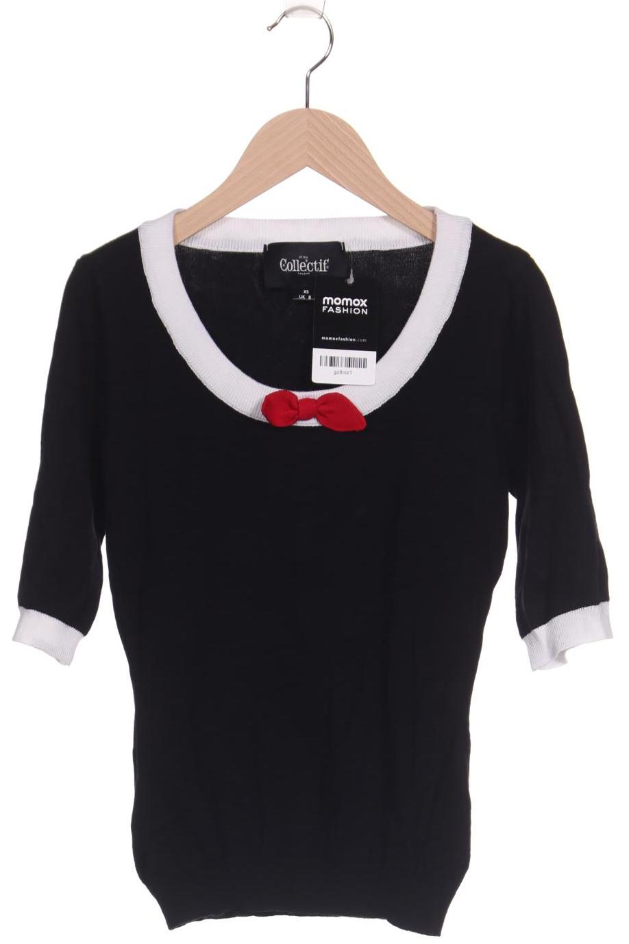 

Collectif Damen Pullover, schwarz, Gr. 34