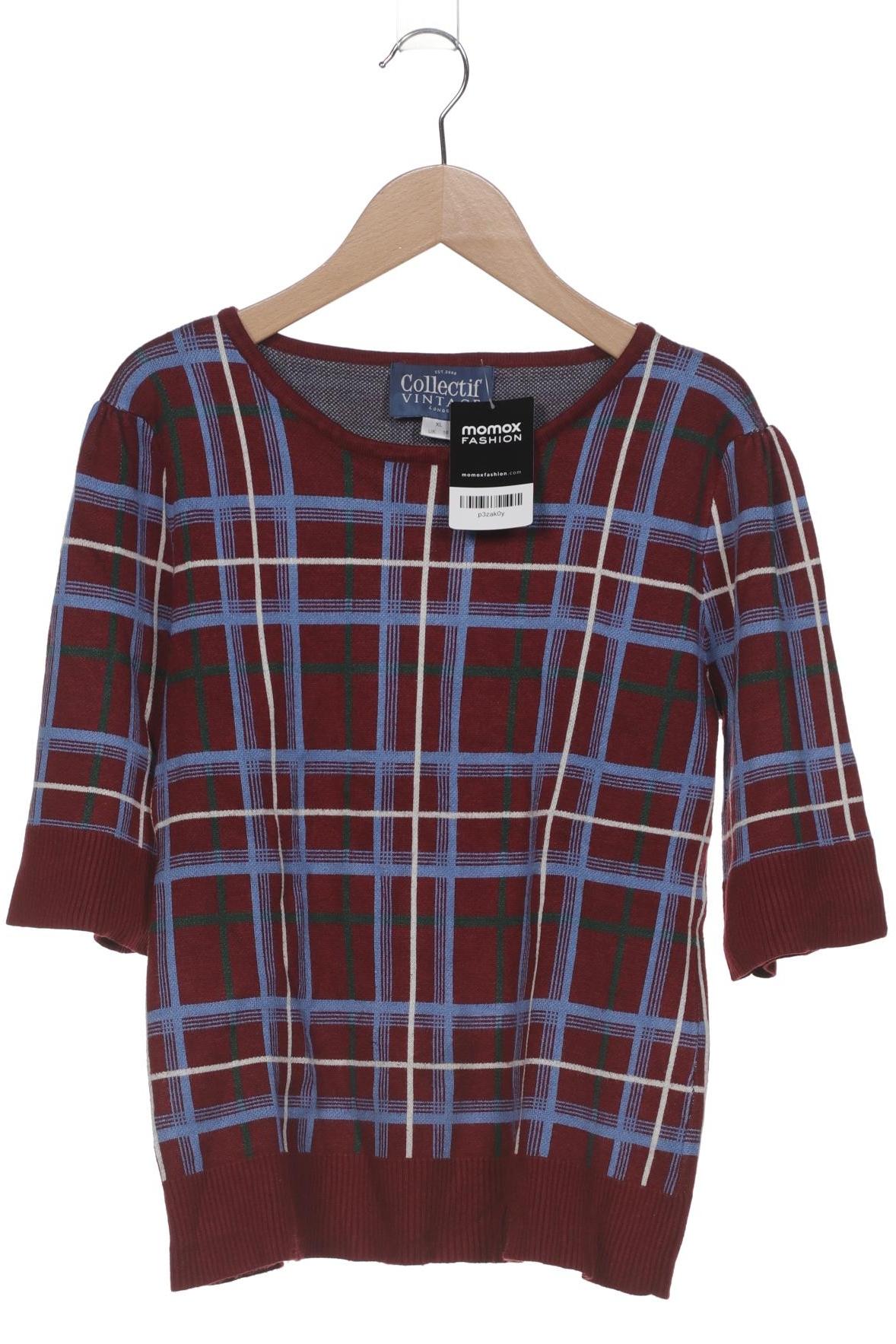 

Collectif Damen Pullover, bordeaux, Gr. 42