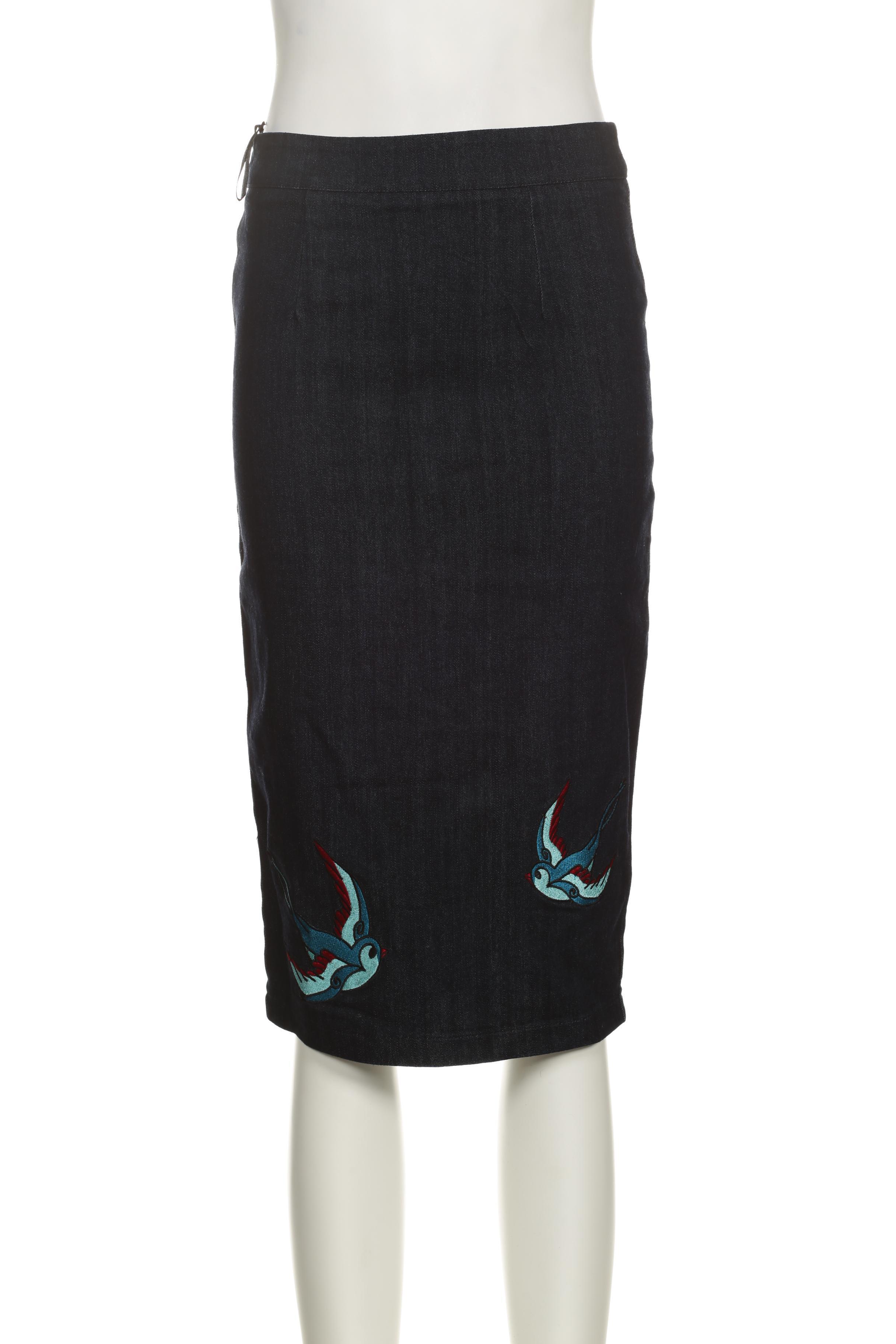 

Collectif London Damen Rock, blau, Gr.