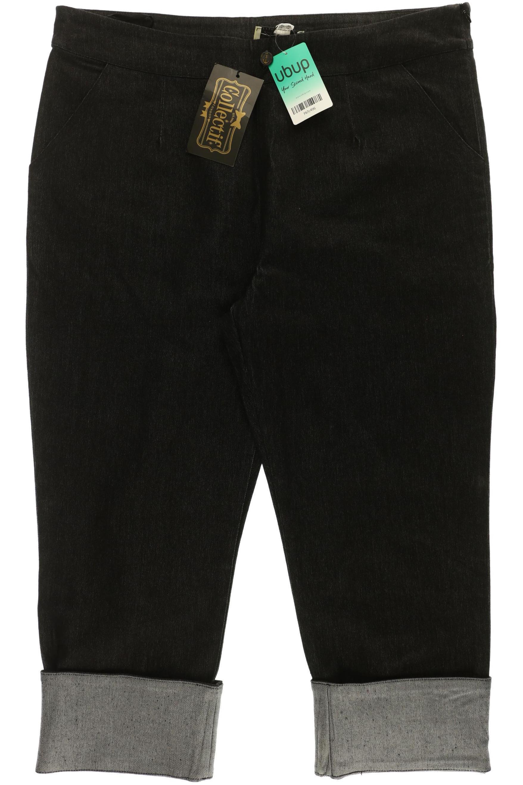 

Collectif London Damen Stoffhose, schwarz, Gr.