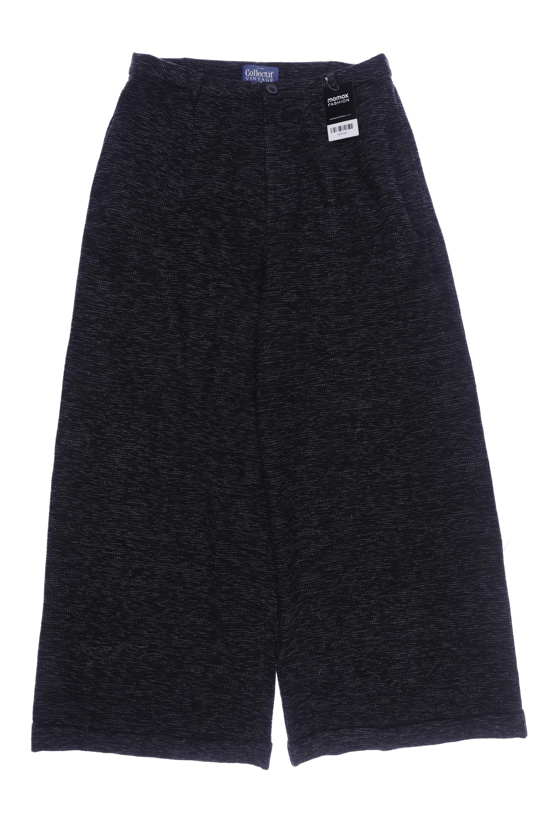 

Collectif Damen Stoffhose, schwarz