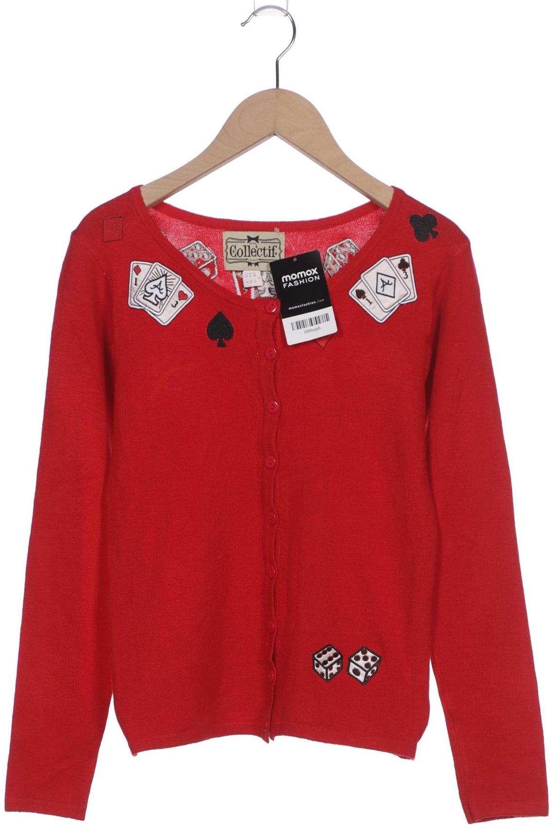 

Collectif Damen Strickjacke, rot, Gr. 36