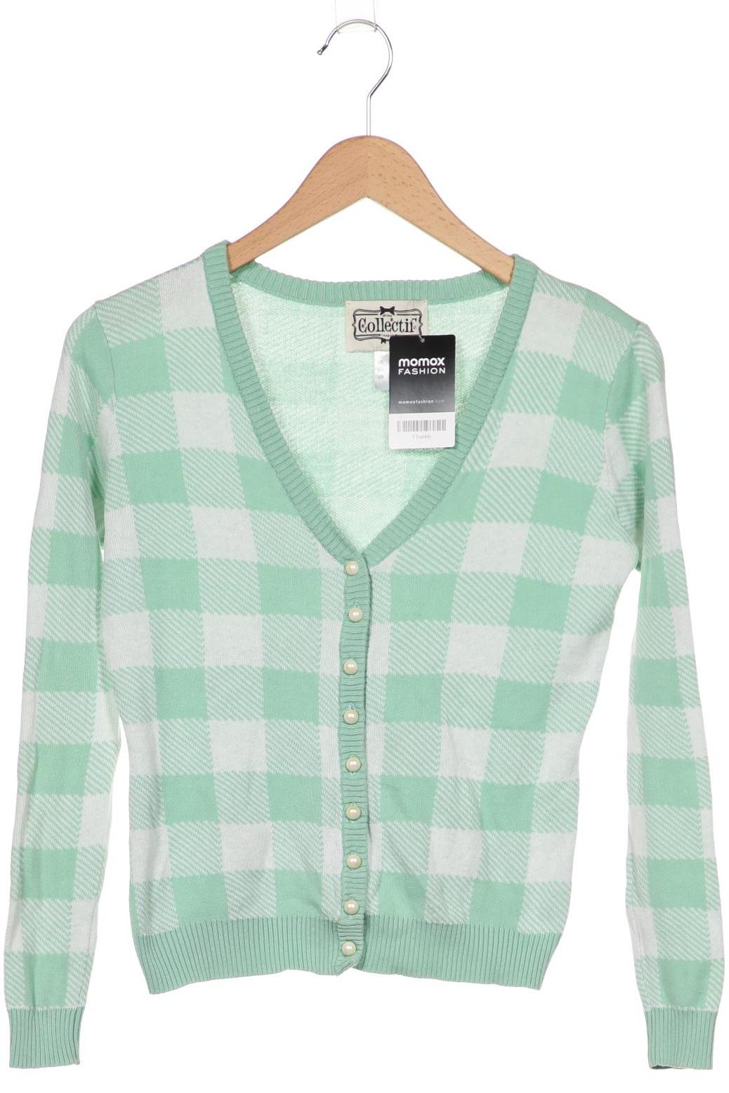 

Collectif Damen Strickjacke, grün, Gr. 36