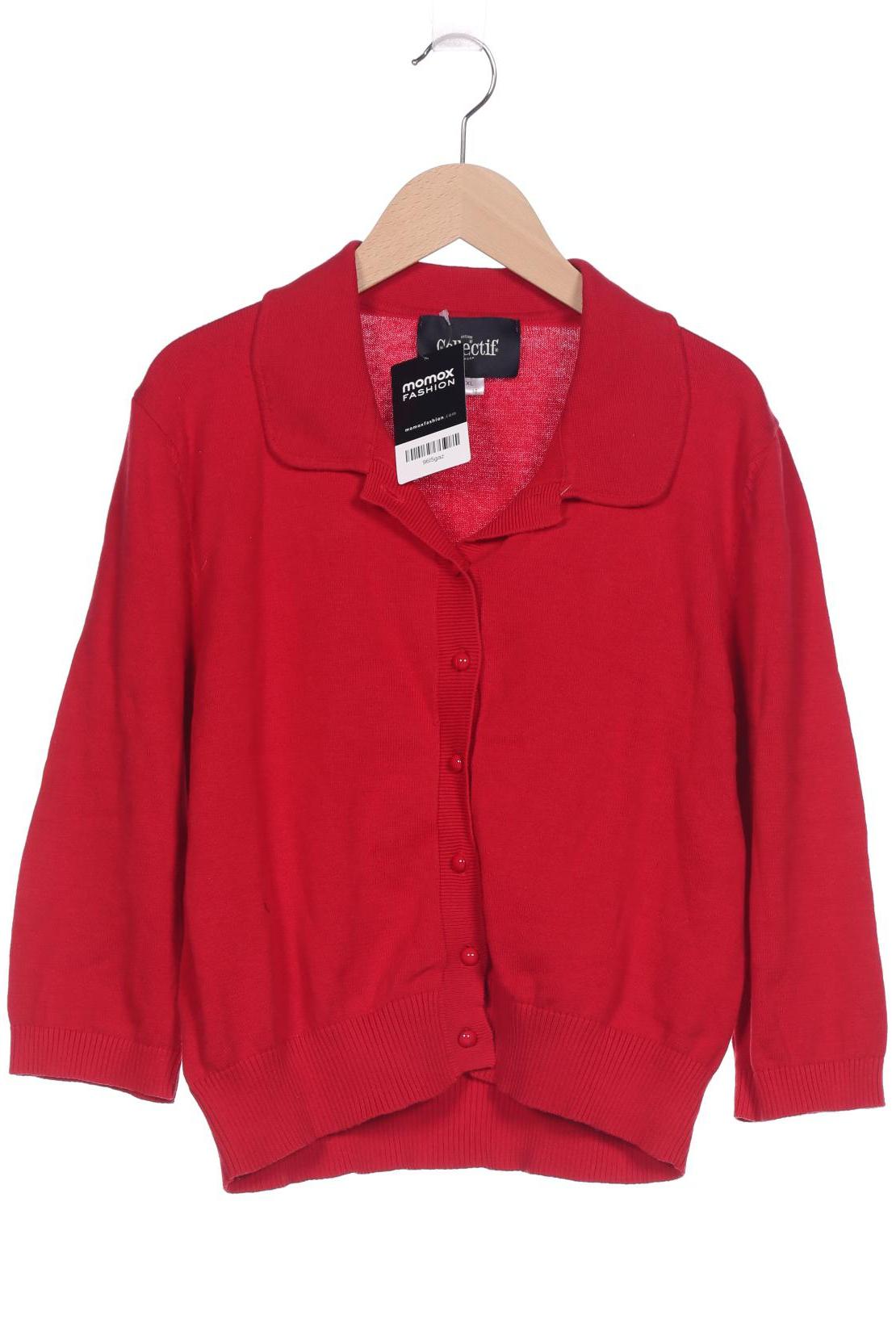 

Collectif Damen Strickjacke, rot, Gr. 44