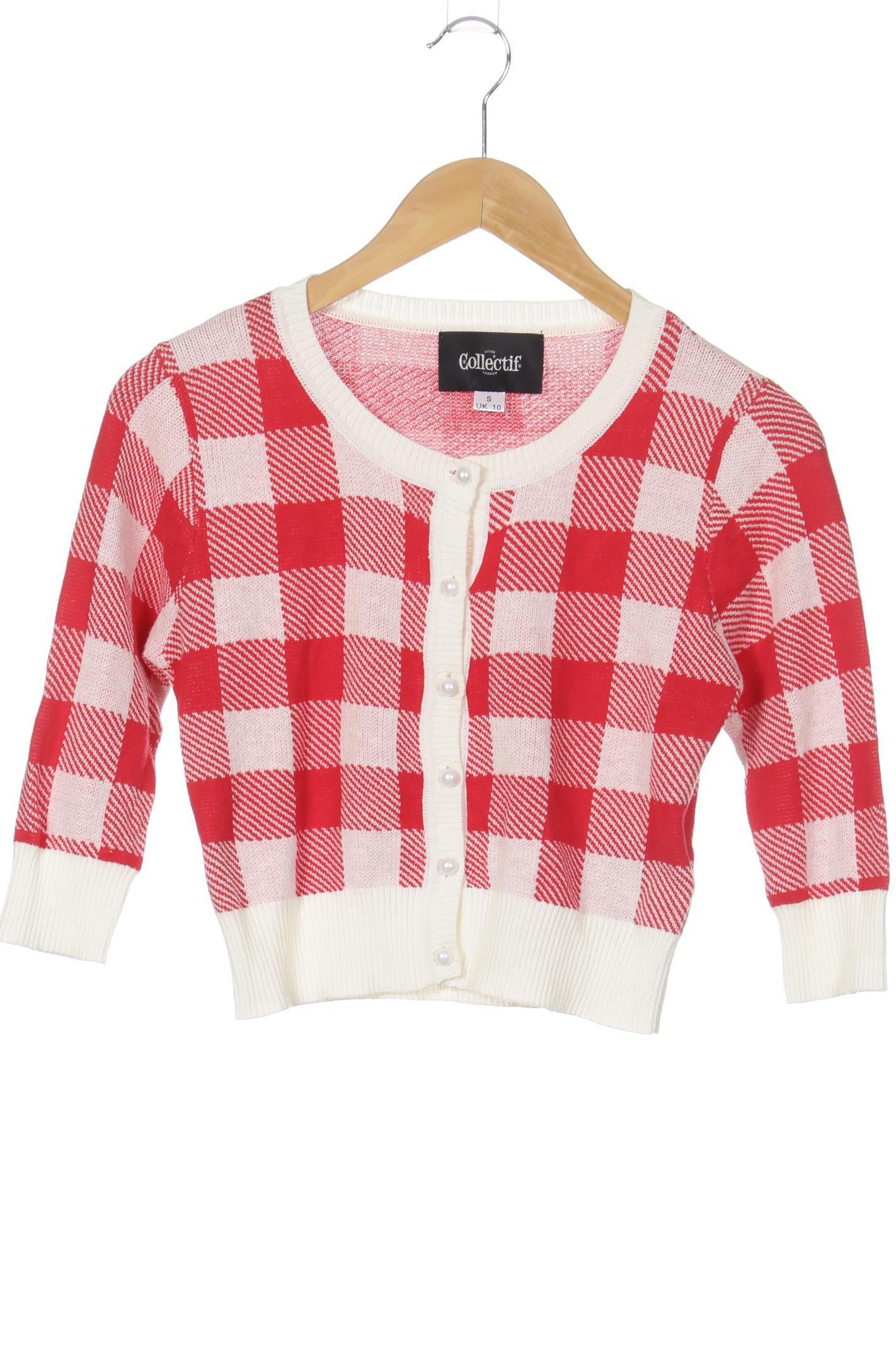 

Collectif London Damen Strickjacke, rot, Gr.