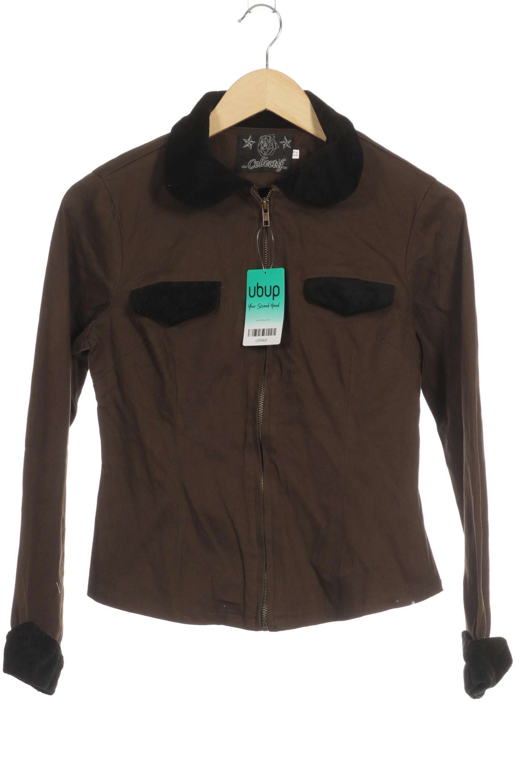 

Collectif London Damen Strickjacke, grün, Gr.