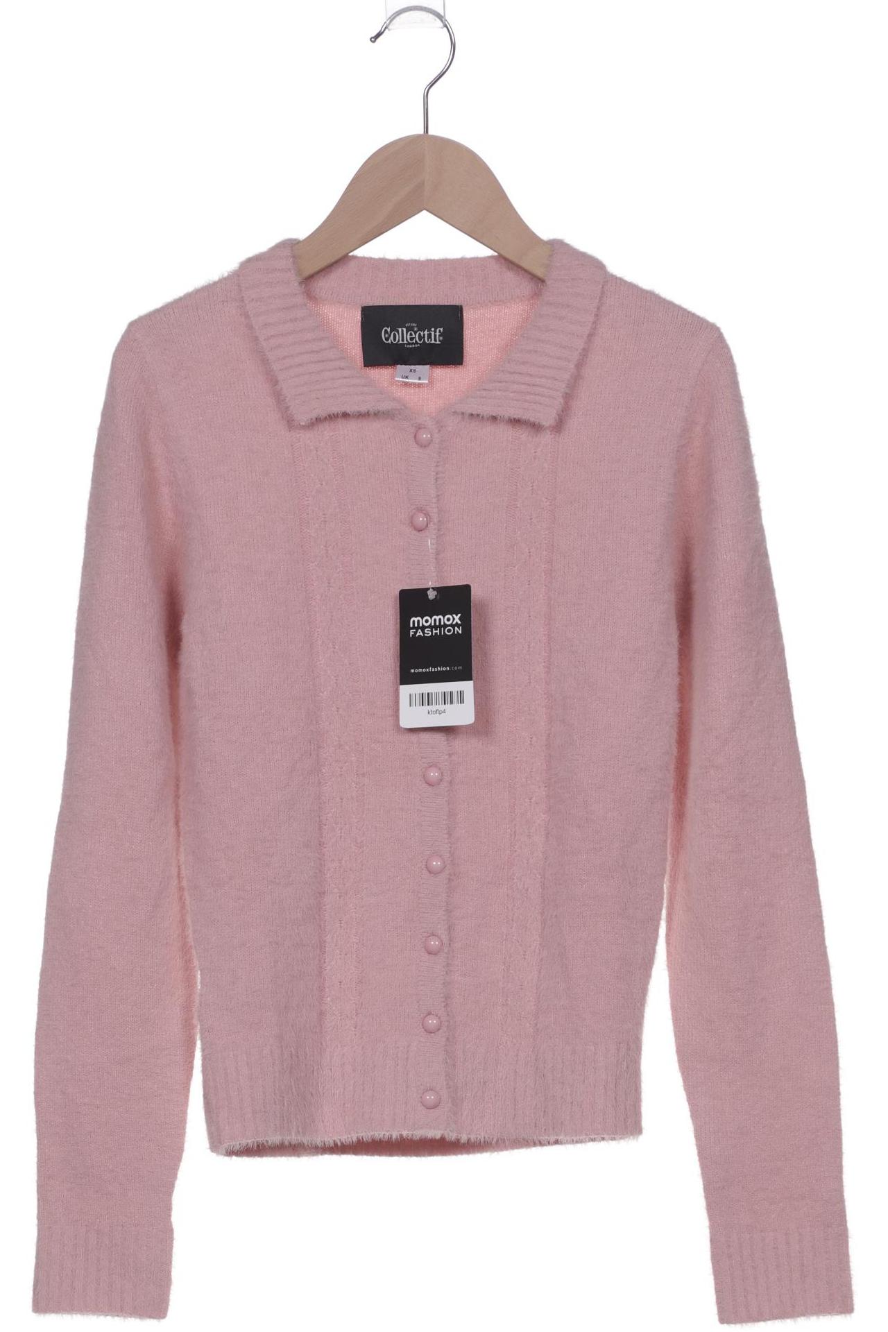 

Collectif Damen Strickjacke, pink, Gr. 34