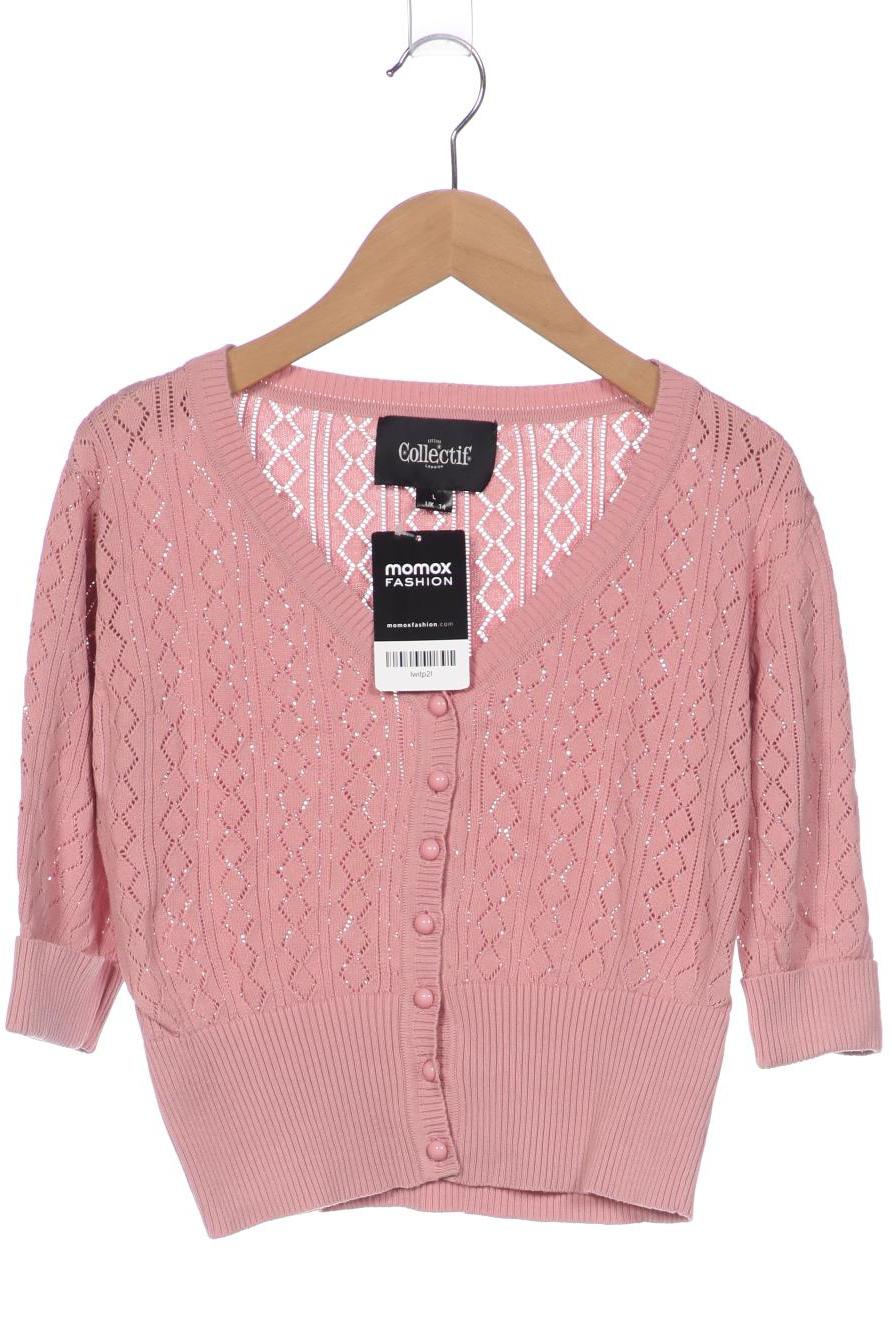 

Collectif Damen Strickjacke, pink, Gr. 40