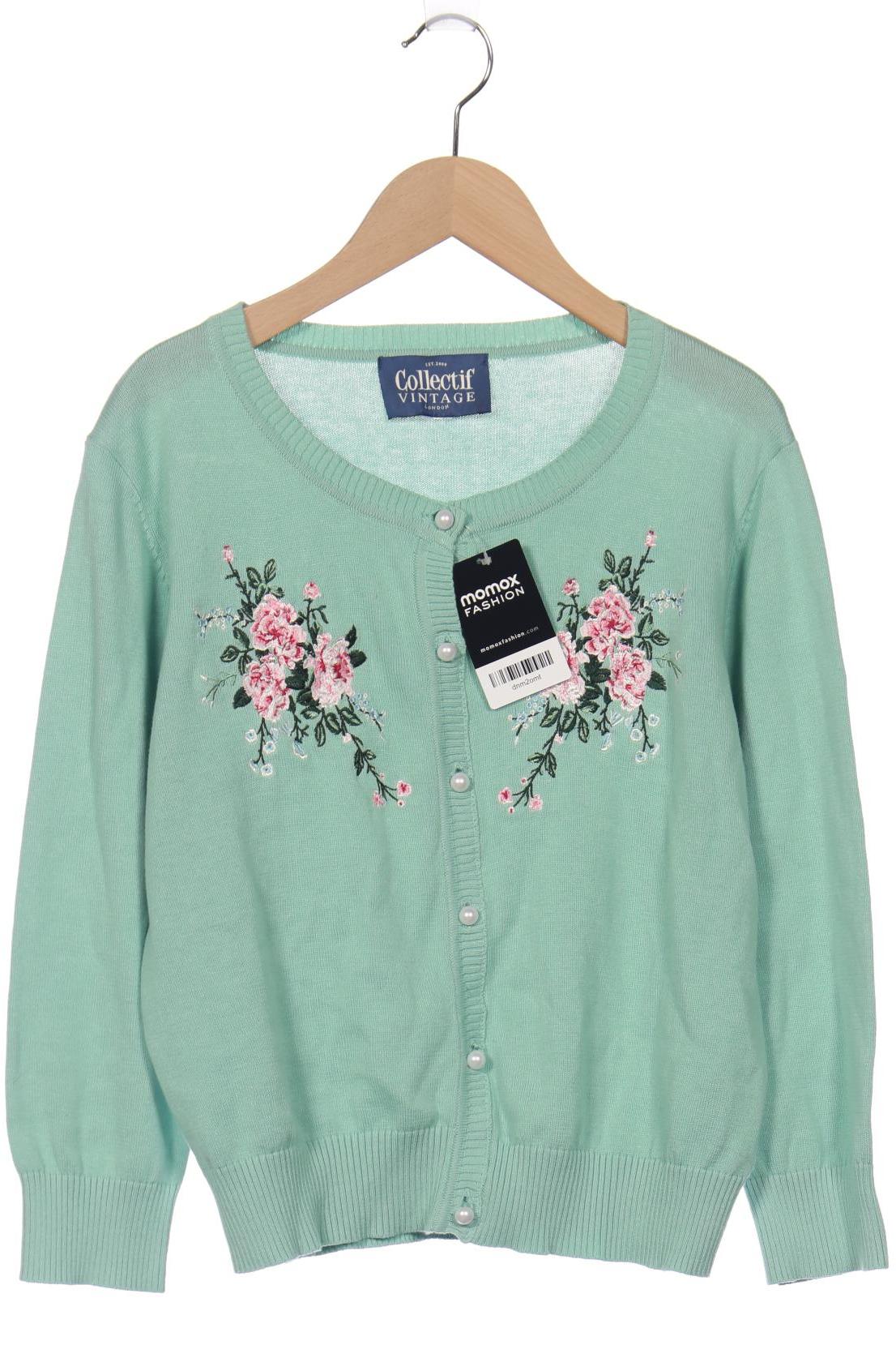 

Collectif Damen Strickjacke, hellgrün
