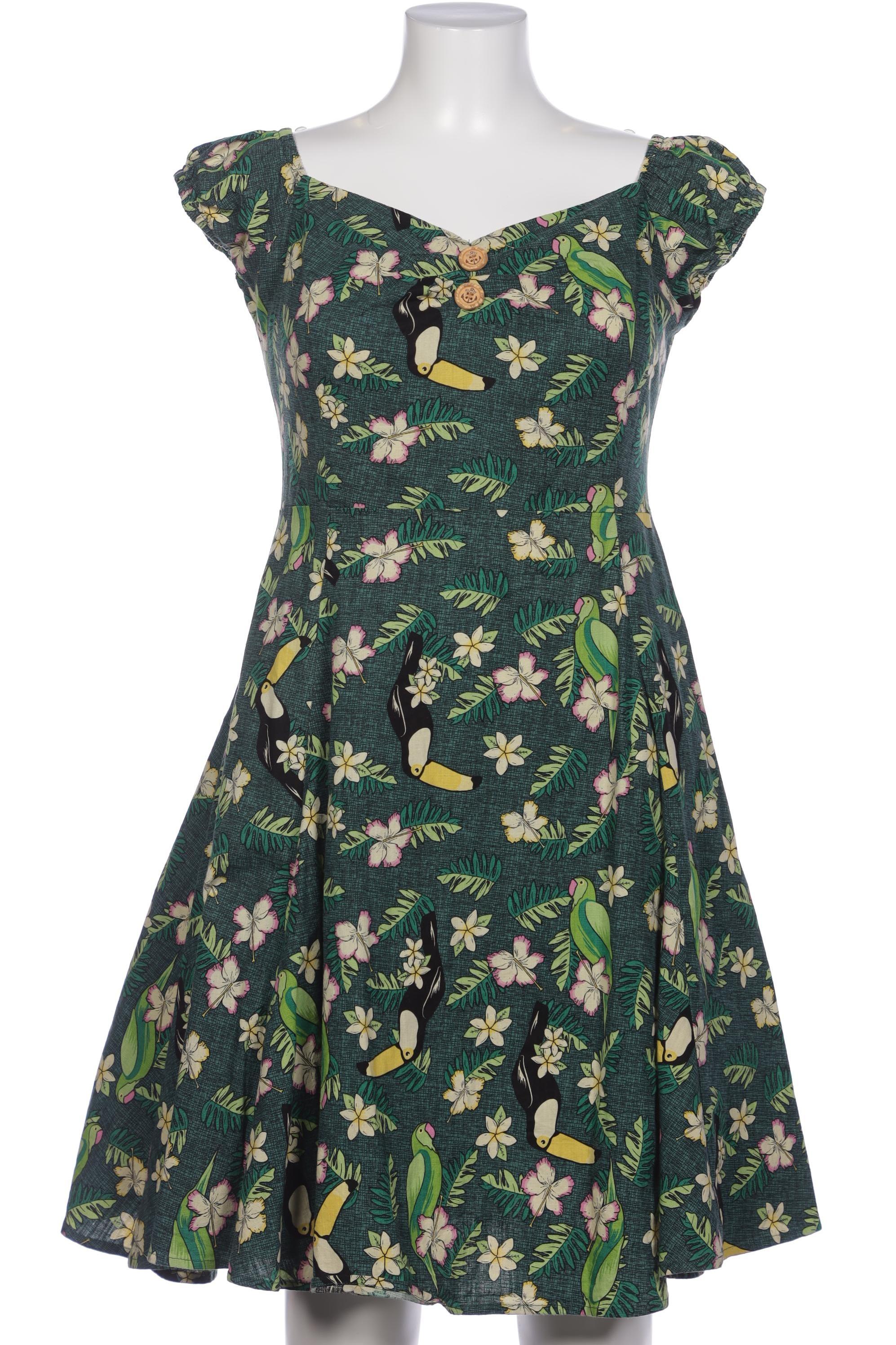 

Collectif London Damen Kleid, grün, Gr. 42