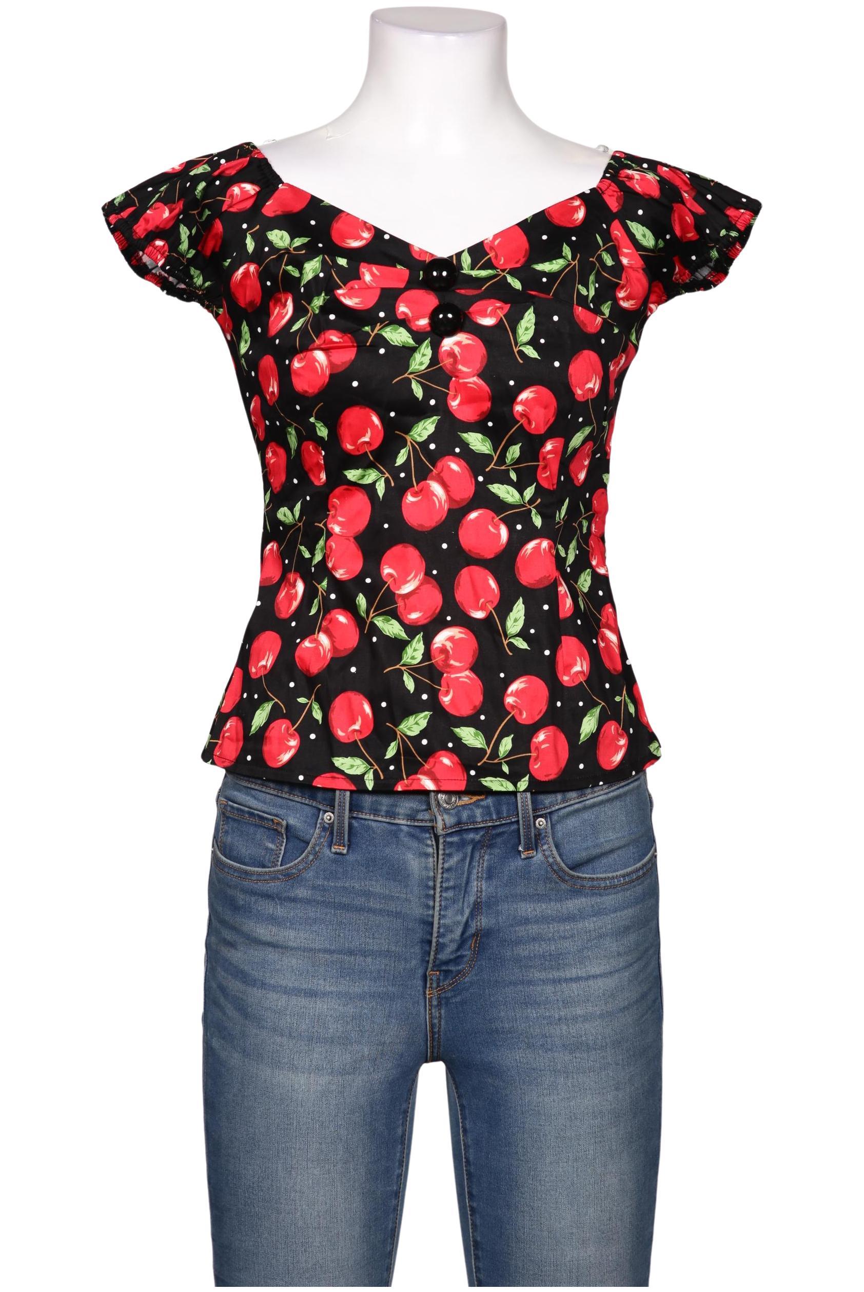 

Collectif London Damen Bluse, schwarz, Gr. 36