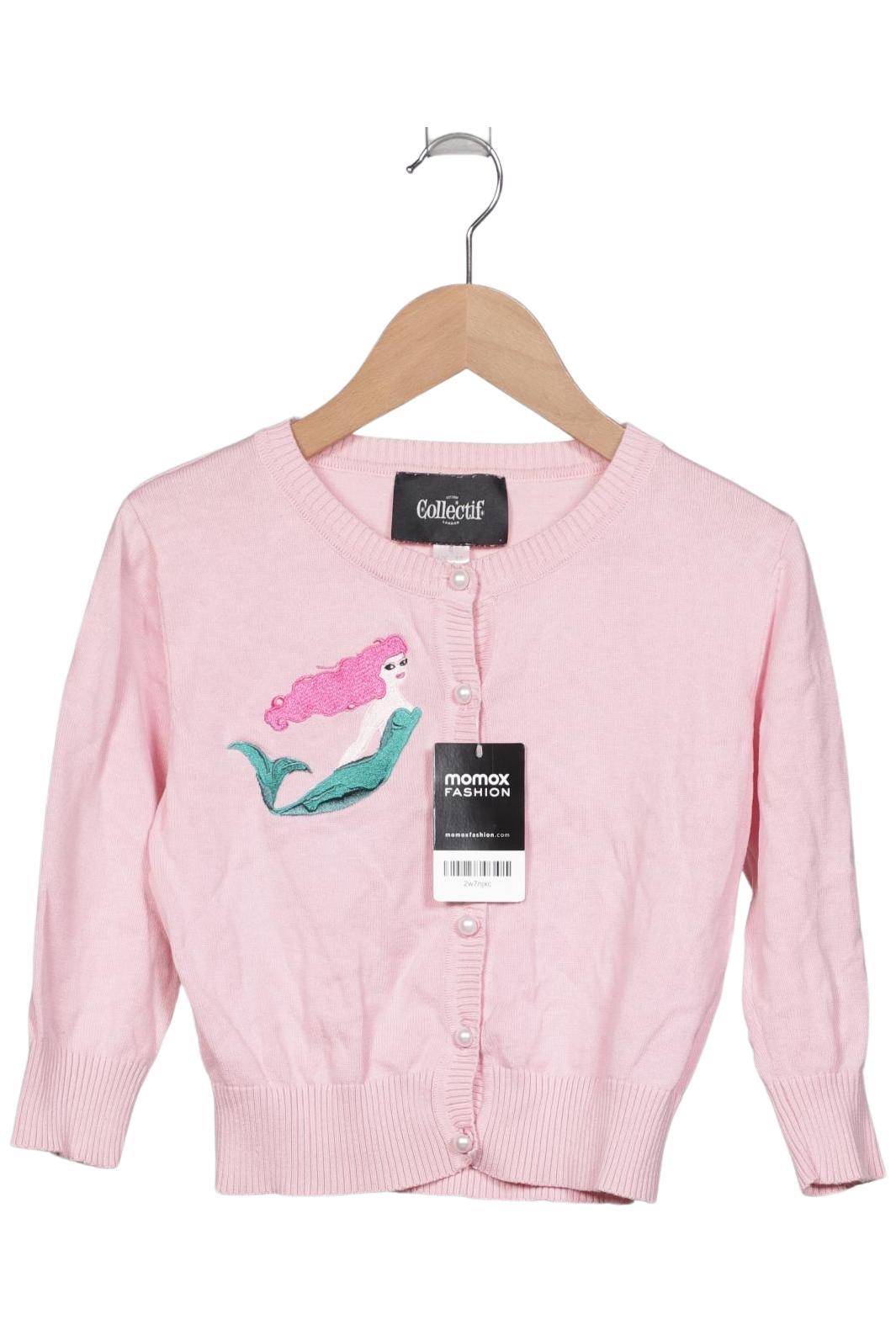 

Collectif London Damen Strickjacke, pink, Gr. 36