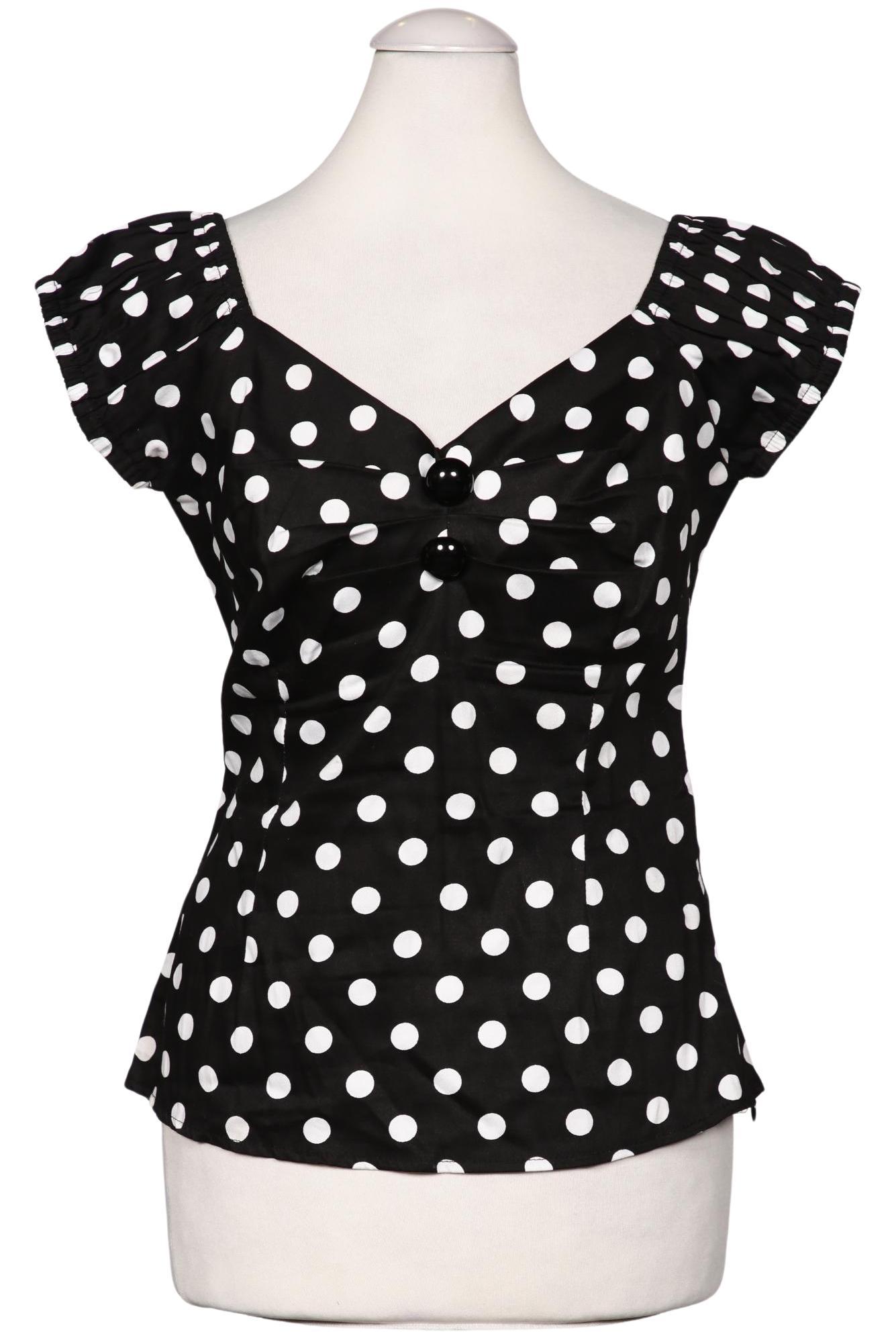 

Collectif London Damen Bluse, schwarz, Gr. 36