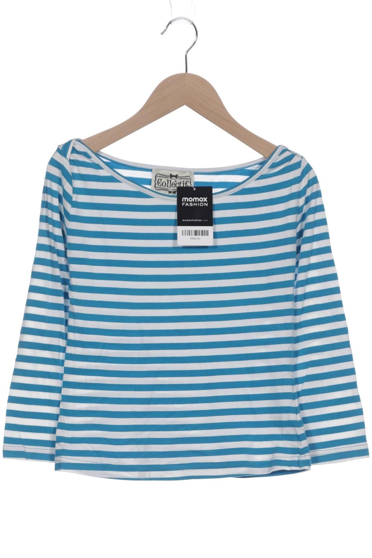 

Collectif London Damen Langarmshirt, blau, Gr. 36