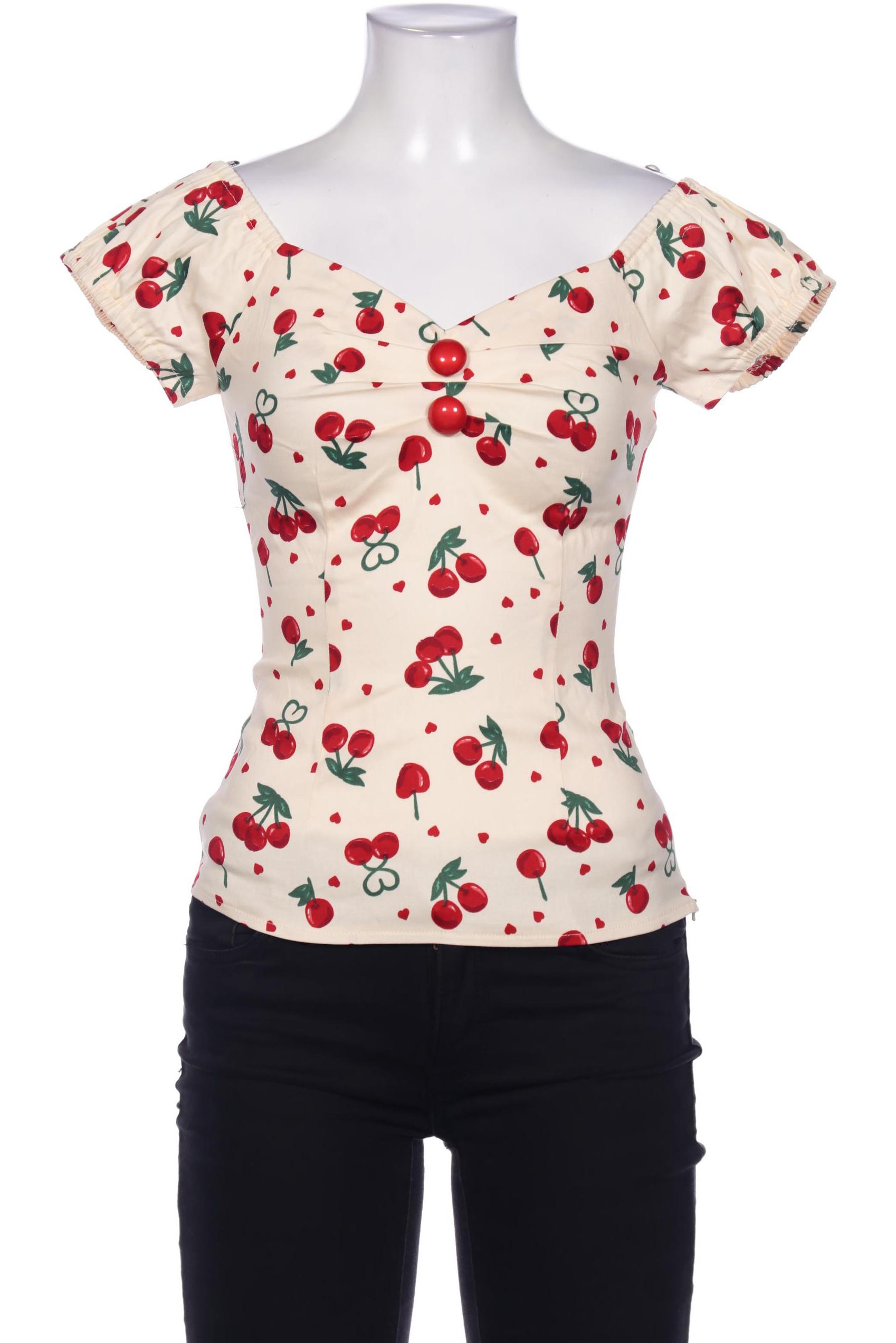 

Collectif London Damen Bluse, beige, Gr. 6