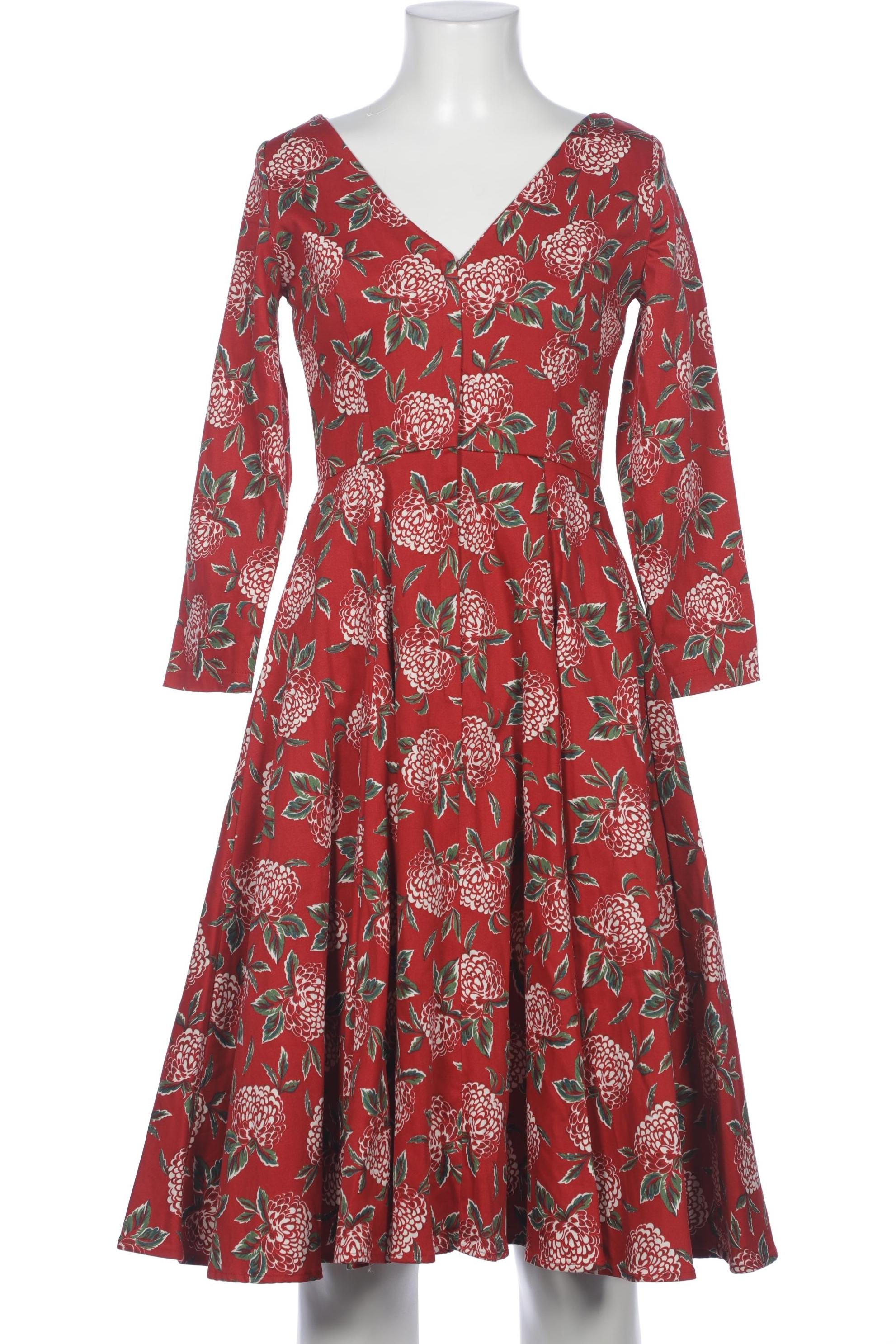 Thumbnail - Collectif London Damen Kleid, rot, Gr. 36