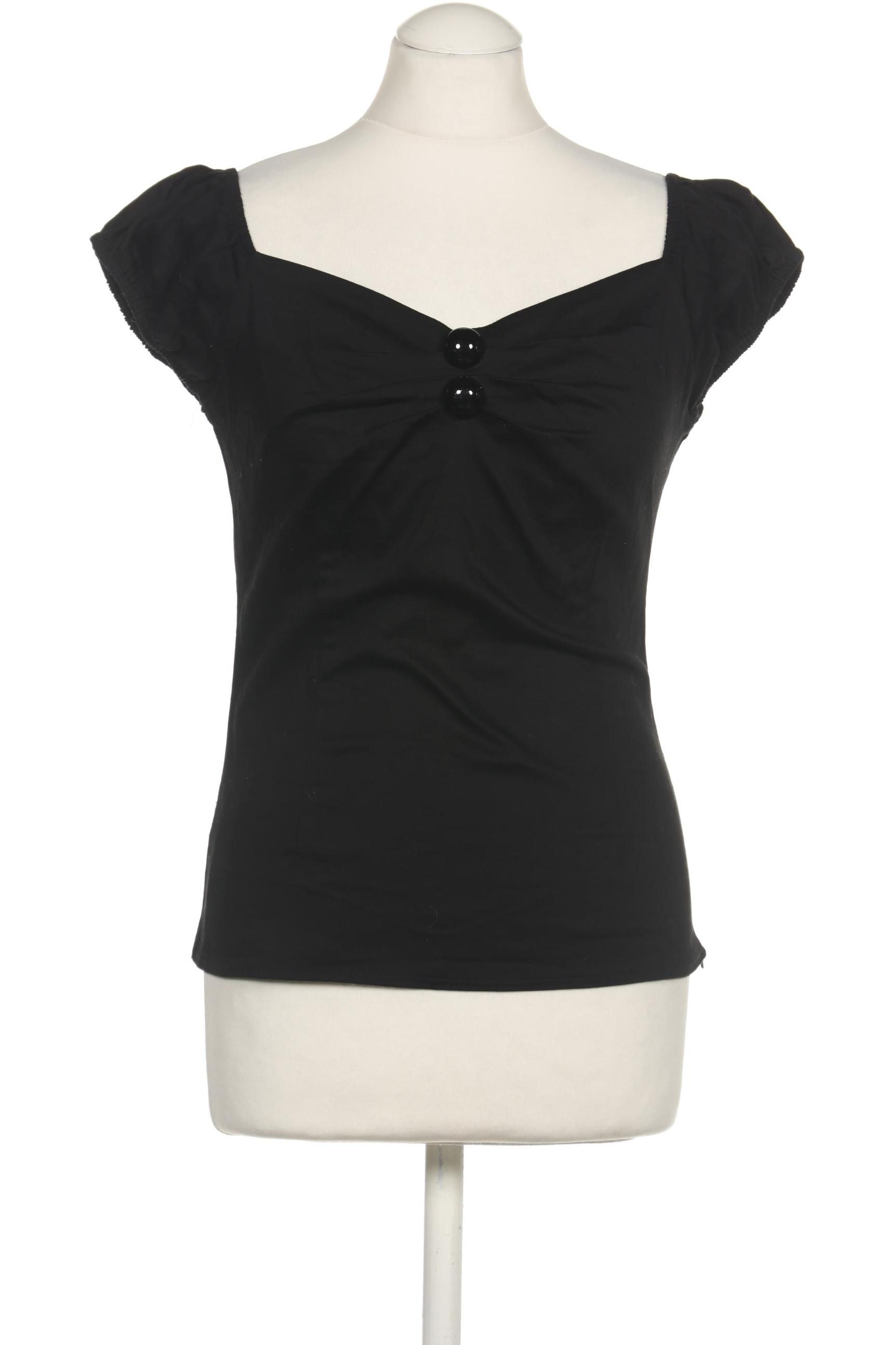 

Collectif London Damen Bluse, schwarz, Gr. 38
