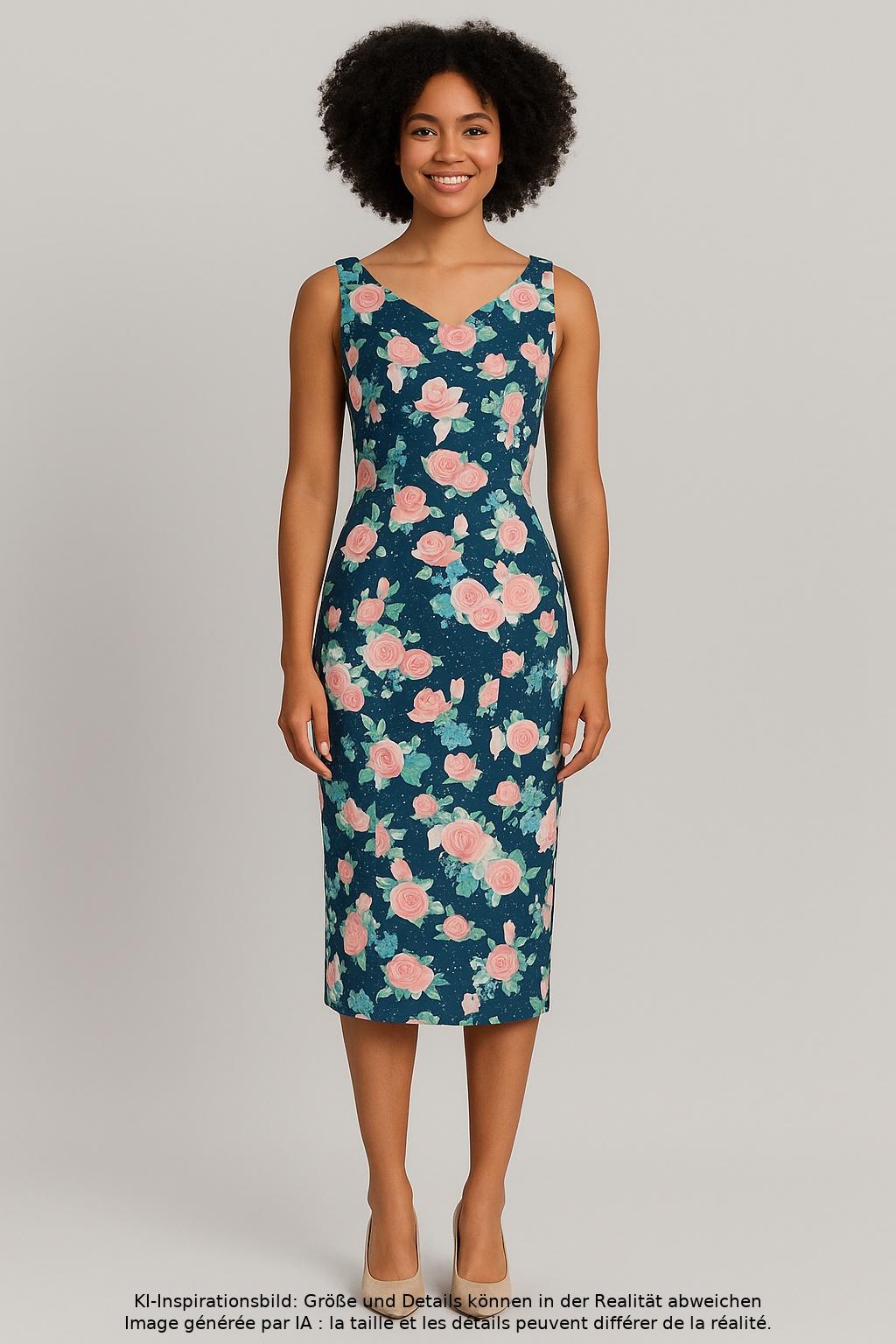 

Collectif London Damen Kleid, mehrfarbig, Gr. 34