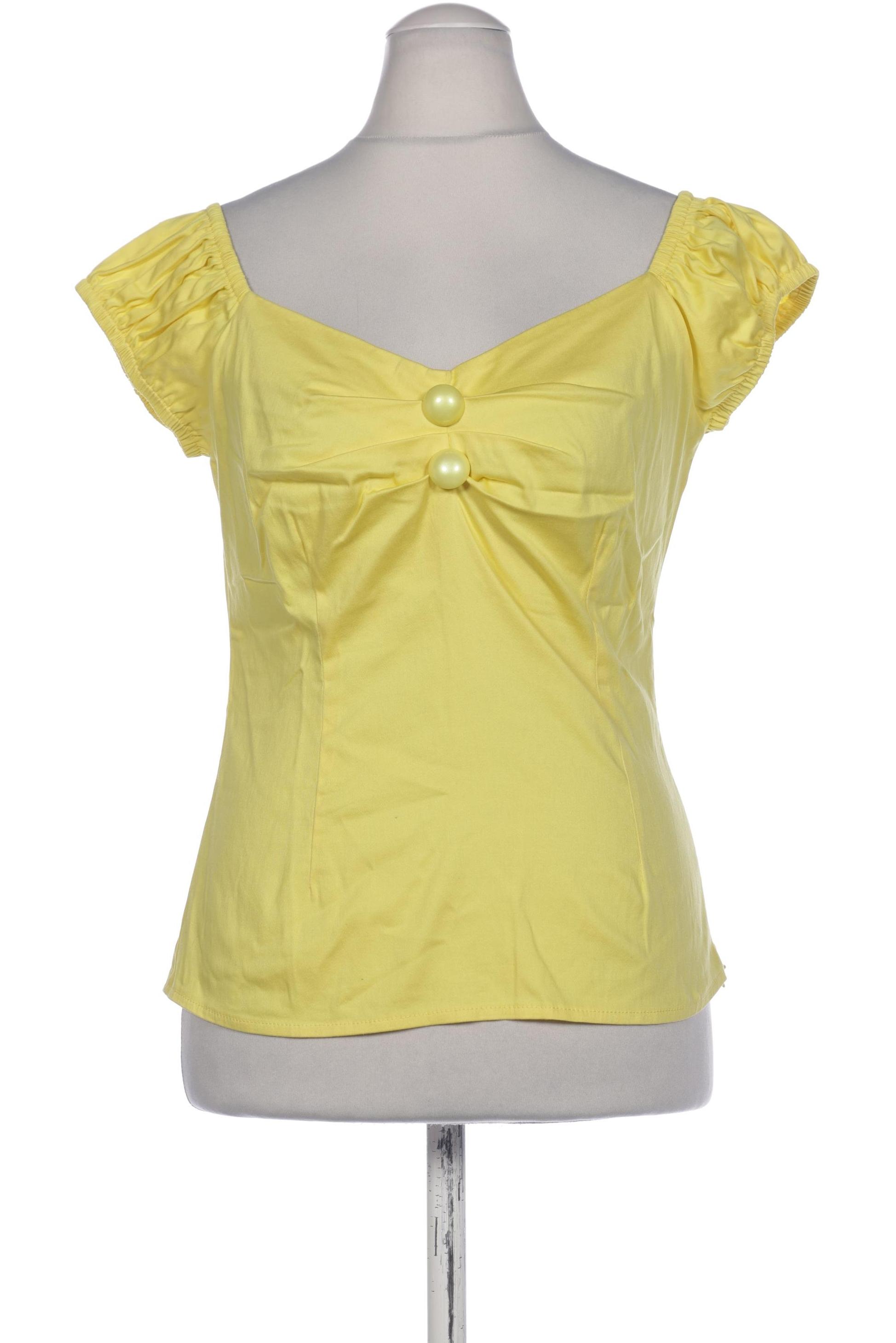

Collectif London Damen Bluse, gelb, Gr. 38