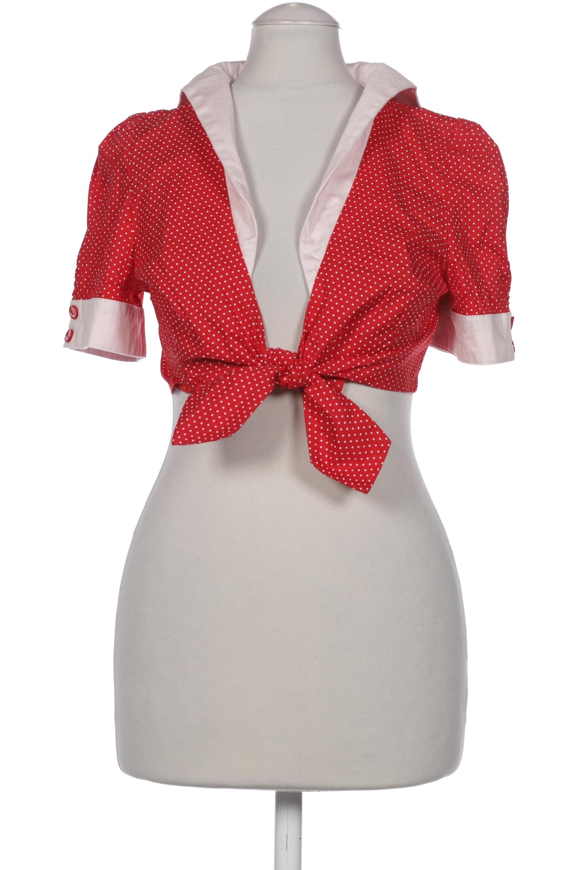Thumbnail - Collectif London Damen Bluse, rot, Gr. 36
