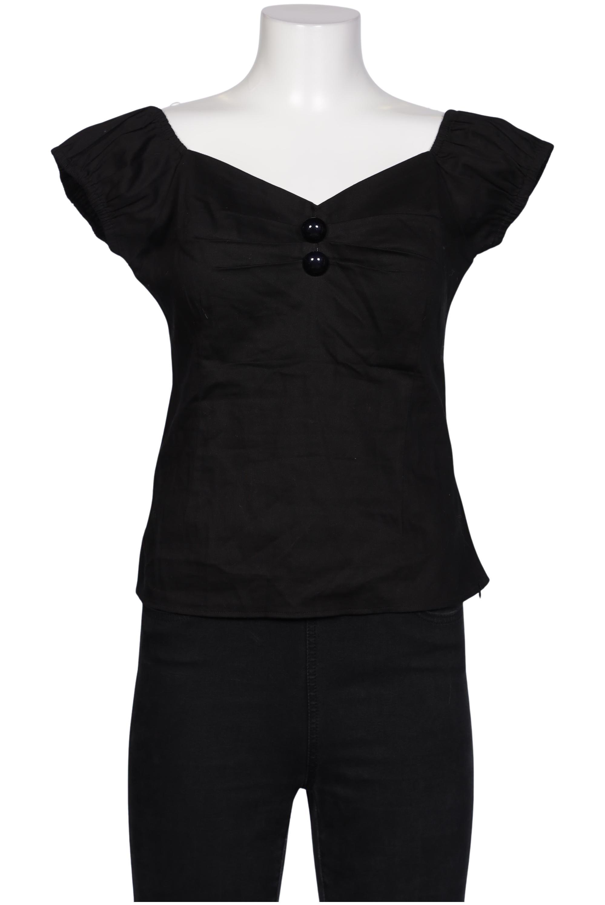 

Collectif London Damen Bluse, schwarz, Gr. 40