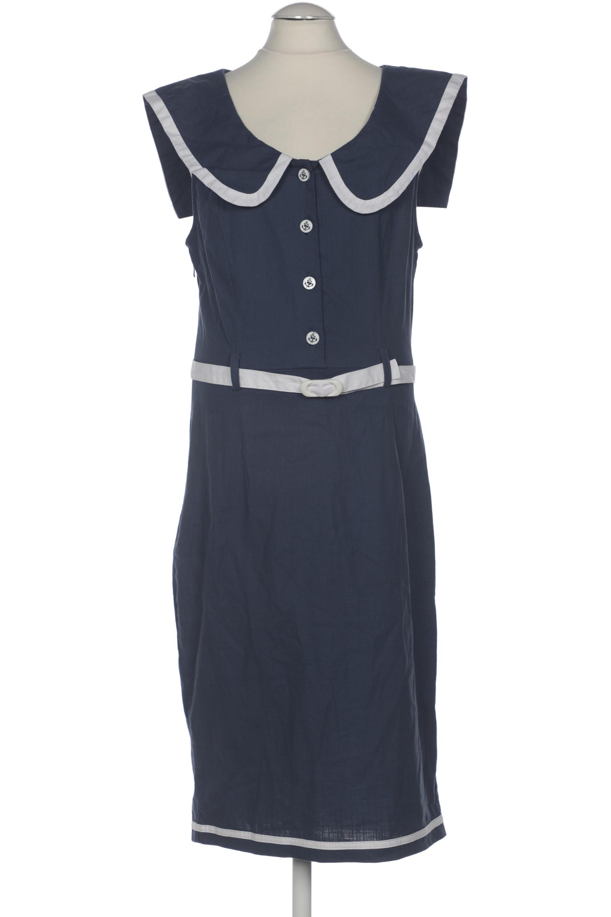 

Collectif London Damen Kleid, marineblau, Gr. 36