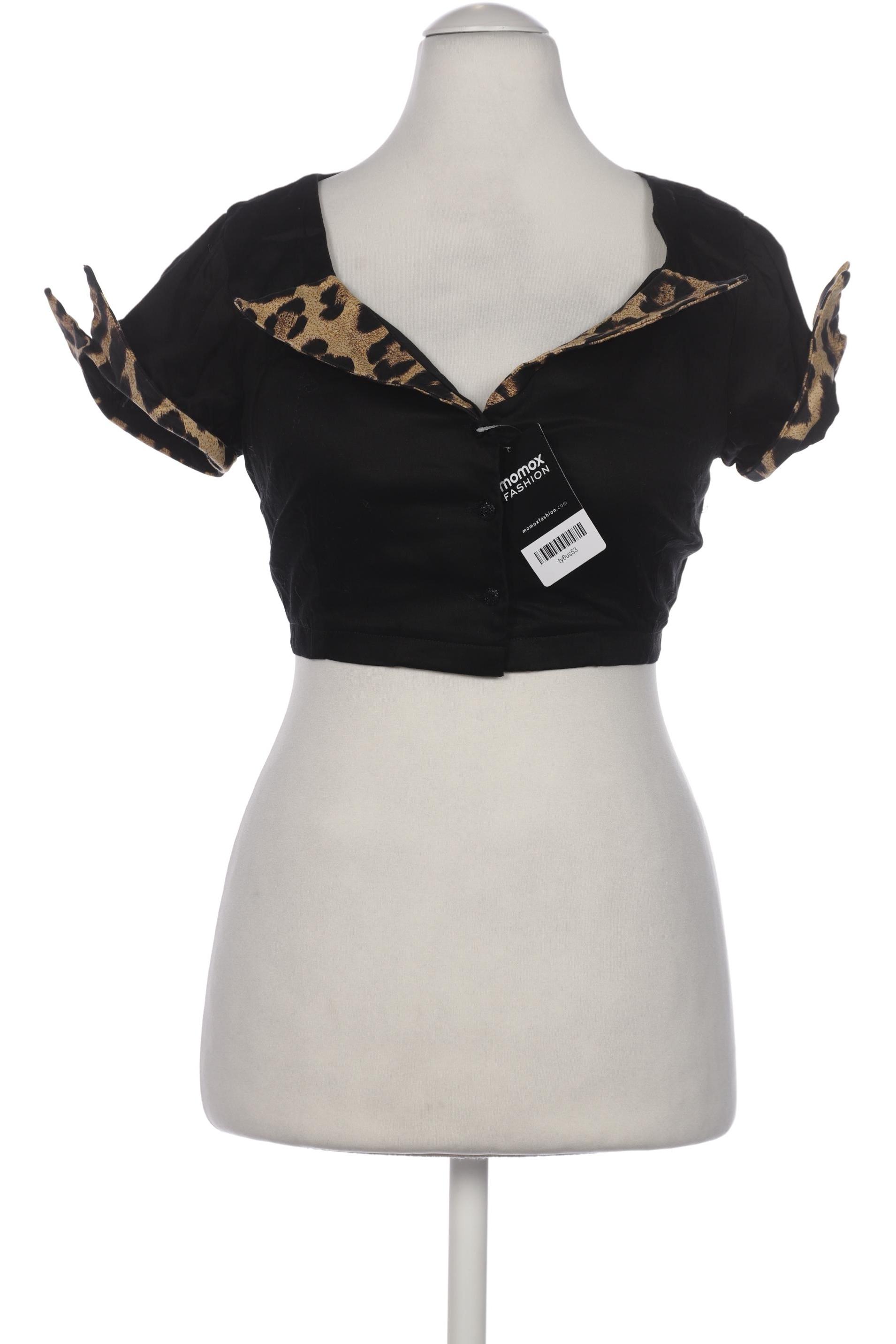 

Collectif London Damen Bluse, schwarz, Gr. 10