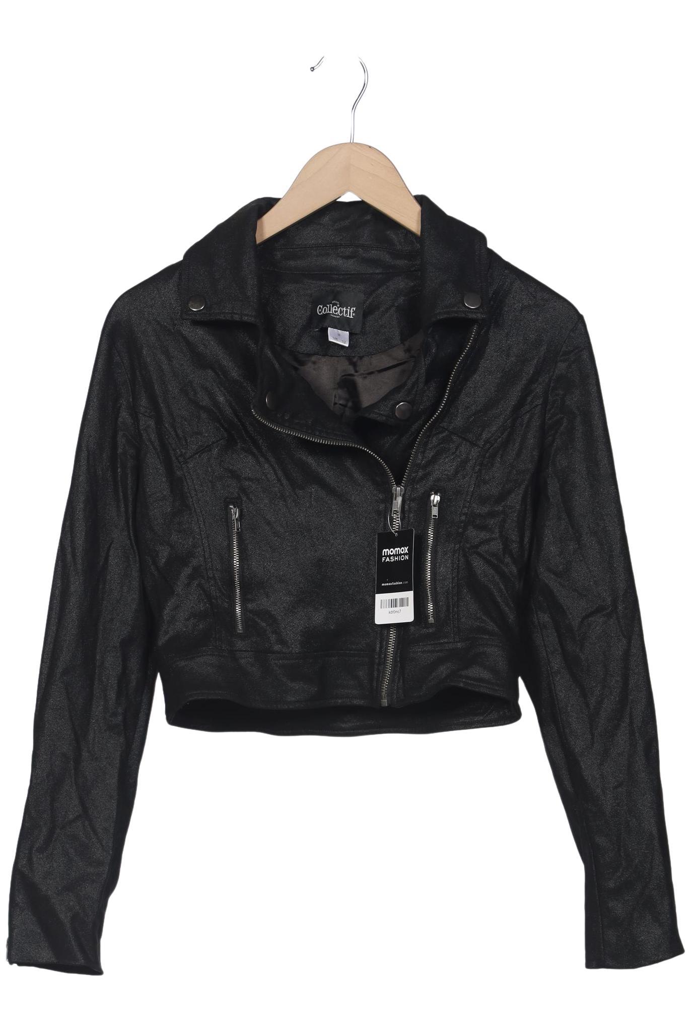 

Collectif London Damen Jacke, schwarz, Gr. 38