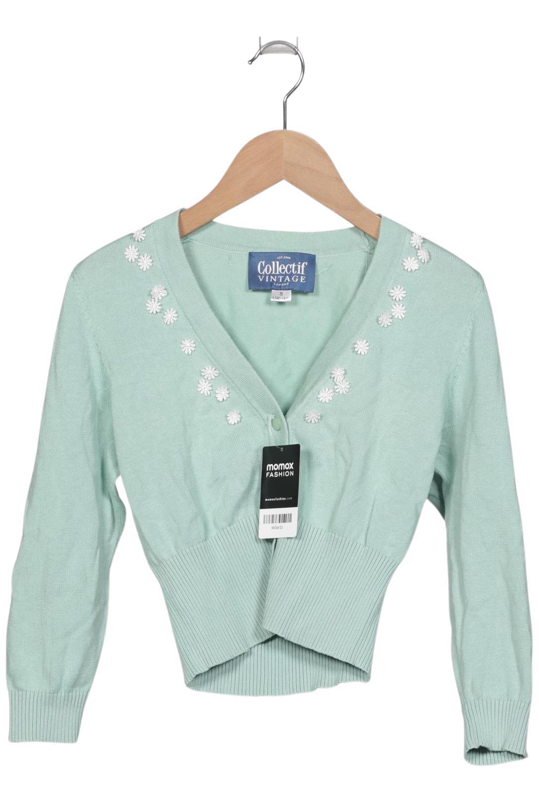 

Collectif London Damen Strickjacke, hellgrün, Gr. 36