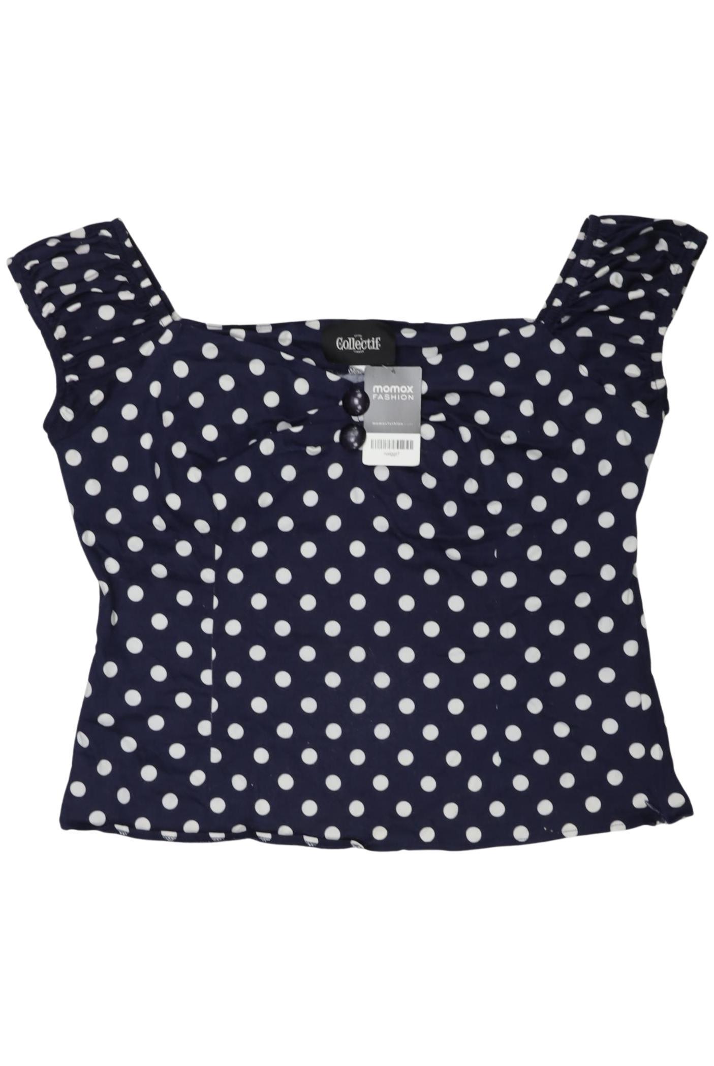 

Collectif London Damen Top, marineblau, Gr. 48