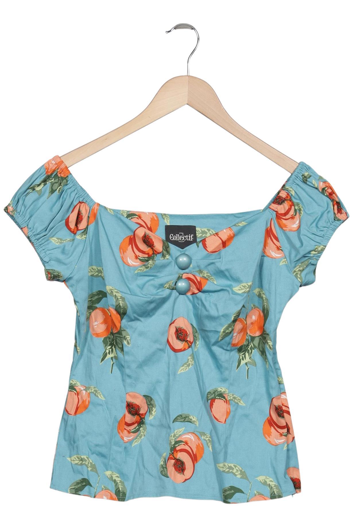 

Collectif London Damen Bluse, blau, Gr. 40