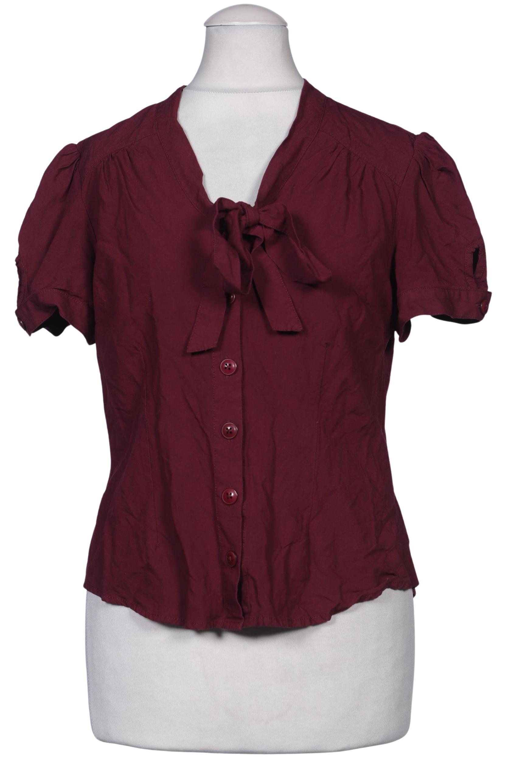 

Collectif London Damen Bluse, bordeaux, Gr. 36