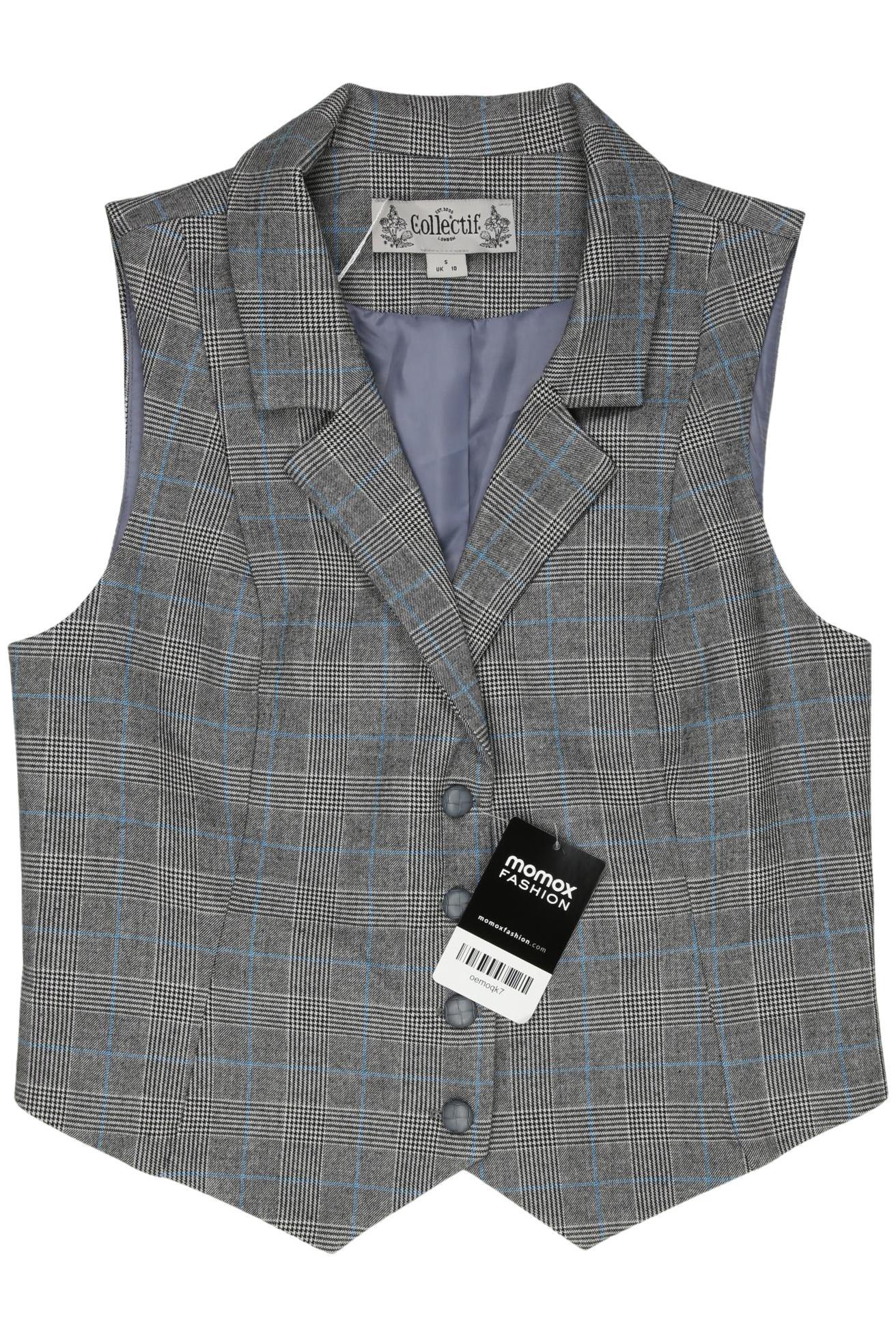 

Collectif London Damen Weste, grau, Gr. 36