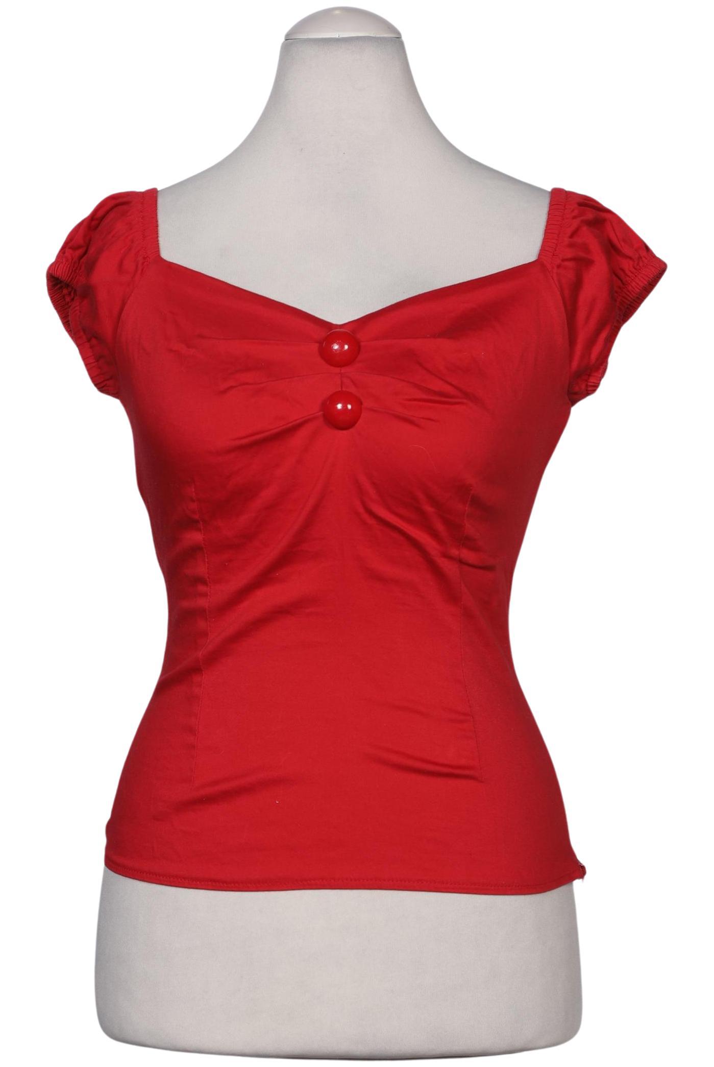 

Collectif London Damen Bluse, rot, Gr. 36