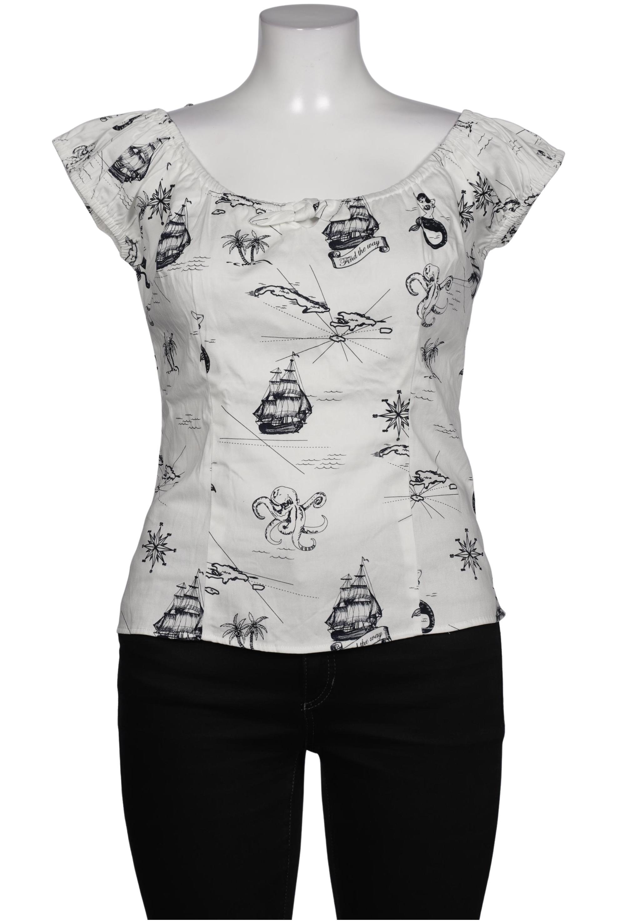 

Collectif London Damen Bluse, weiß, Gr. 42